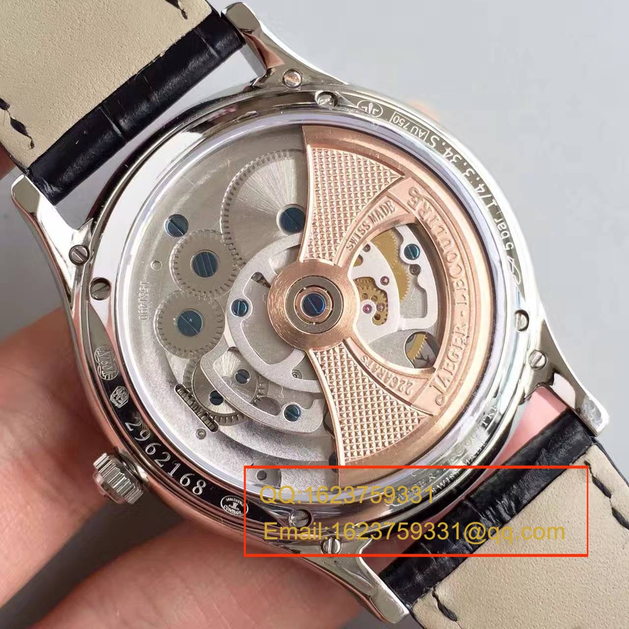 【LH Perfect  High quality  Knockoff  Watches 】 Jaeger-LeCoultre Master超薄大师系列Q1323420全自动 Tourbillon  wrist watches  / JJ076