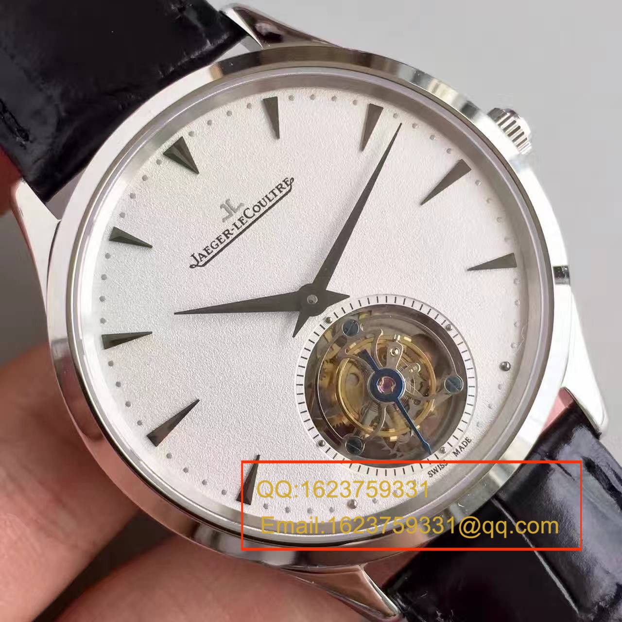 【LH Perfect  High quality  Knockoff  Watches 】 Jaeger-LeCoultre Master超薄大师系列Q1323420全自动 Tourbillon  wrist watches  / JJ076