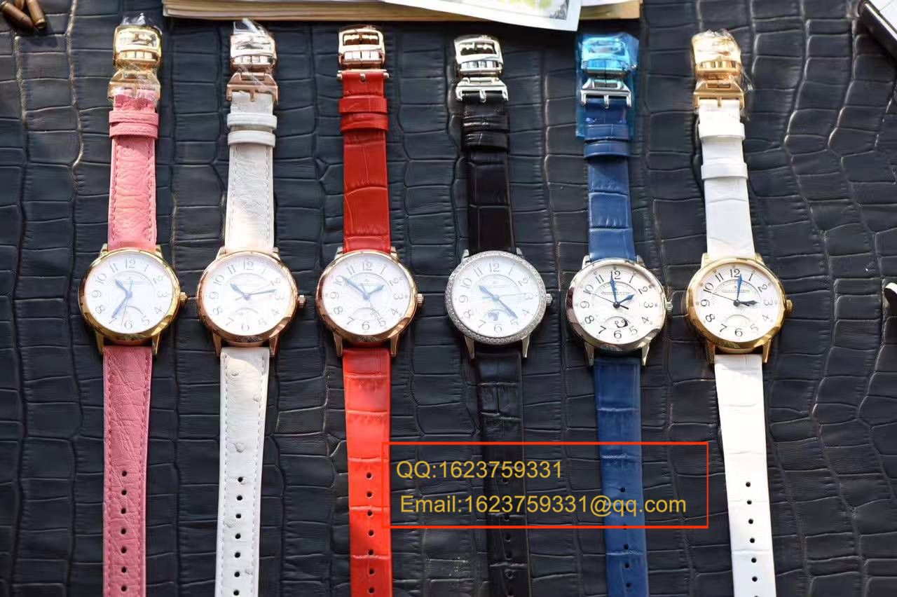 【TF Perfect  High quality  Replica Watches 】 Jaeger-LeCoultre  Rendez-Vous 新款 Rendez-Vous 3441420女士黄金壳机械 wrist watches  / JJBB116