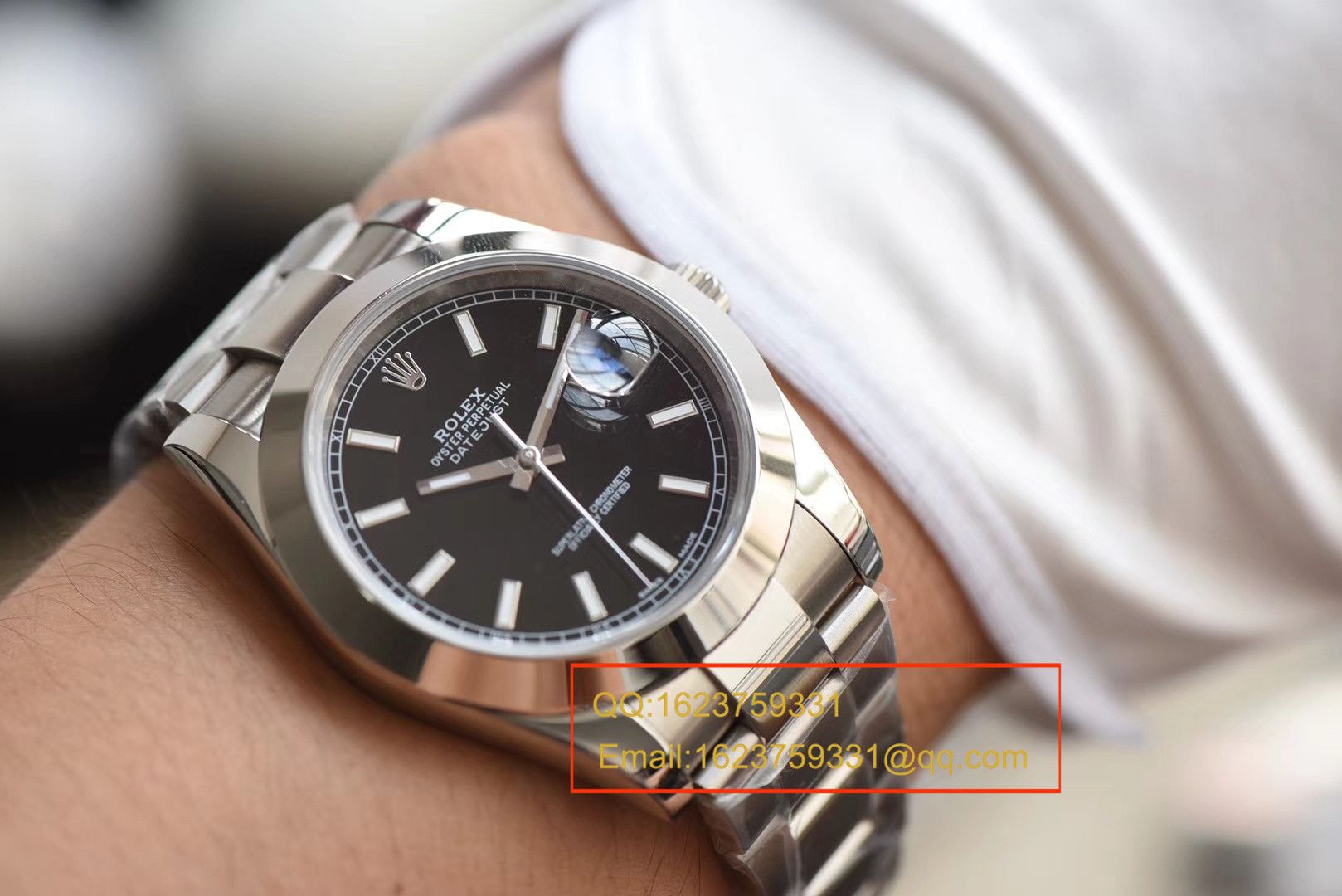 【N Factory  High quality 1:1 Knockoff  Watches 】 Rolex   Datejust 系列116334-黑盘 wrist watches  / RBE093