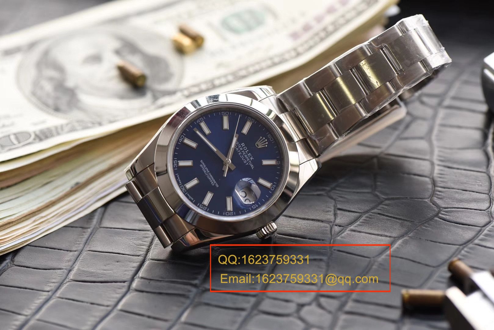 【 Video analysis N Factory  Perfect  High quality  Replica Watches 】 Rolex   Datejust 系列116300蓝盘 wrist watches  / RBD187