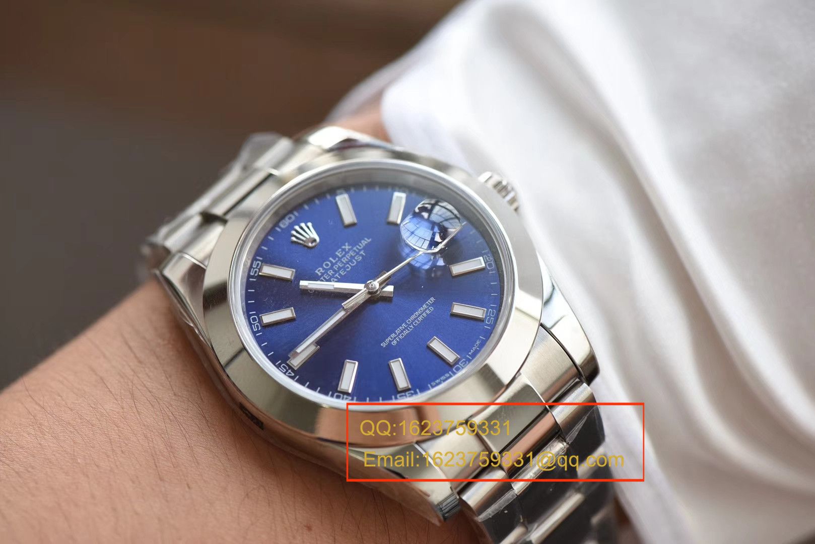 【 Video analysis N Factory  Perfect  High quality  Replica Watches 】 Rolex   Datejust 系列116300蓝盘 wrist watches  / RBD187
