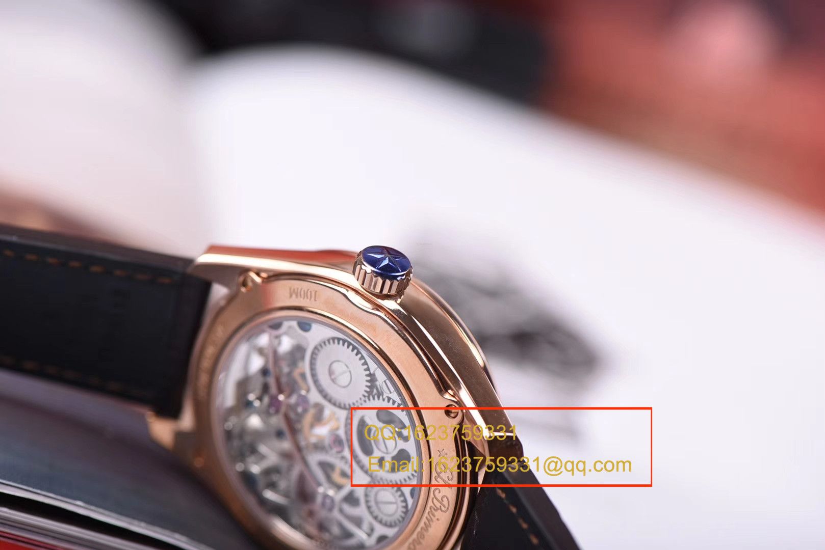 【 Video analysis 】BM Perfect  High quality  Replica 真力时ACADEMY系列镂空玫瑰金 Tourbillon  wrist watches  / ZSLEA038