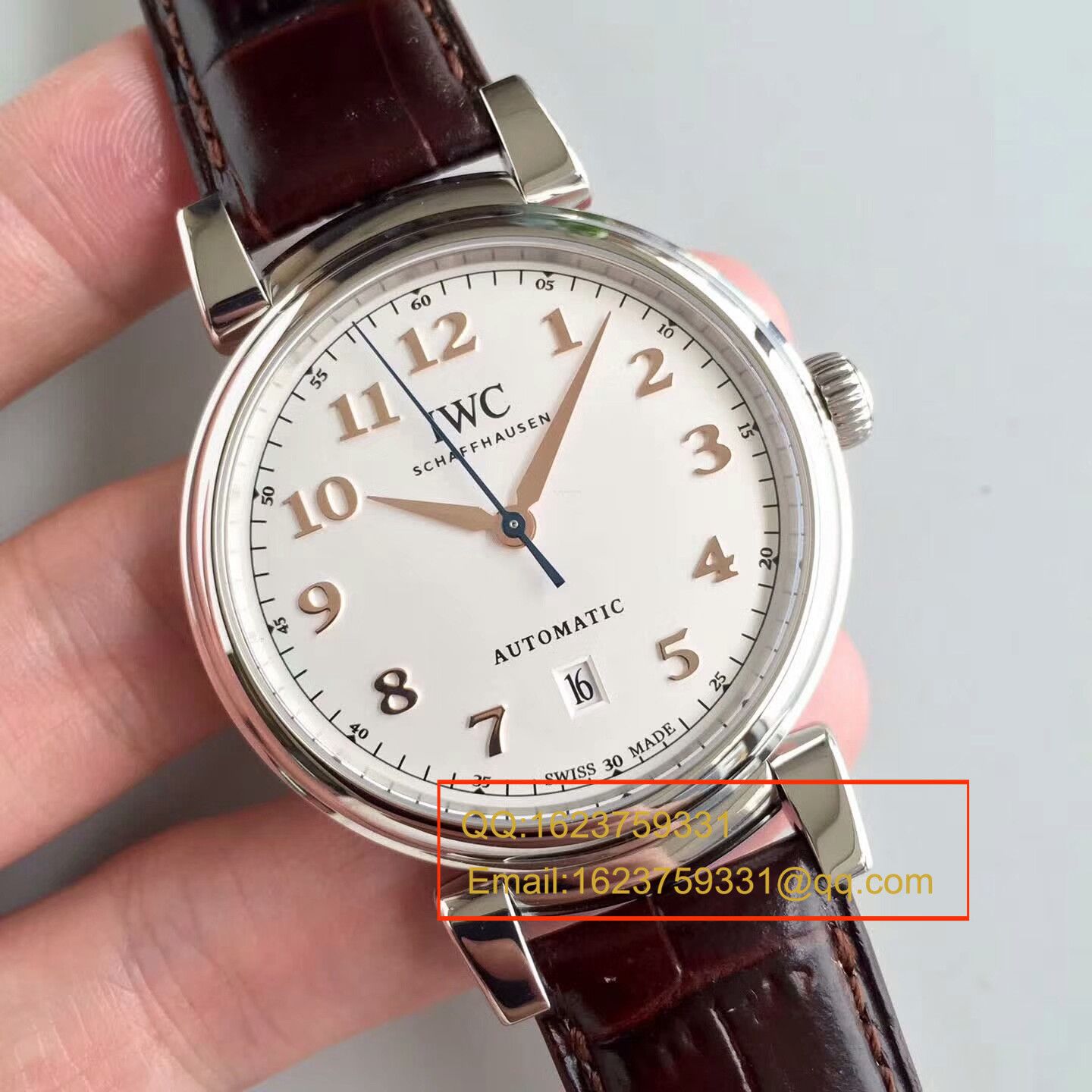 【MK Perfect  High quality  Replica Watches 】 IWC 达文西系列IW356601 《白面》IW356602《灰面》 wrist watches  / WGB0126