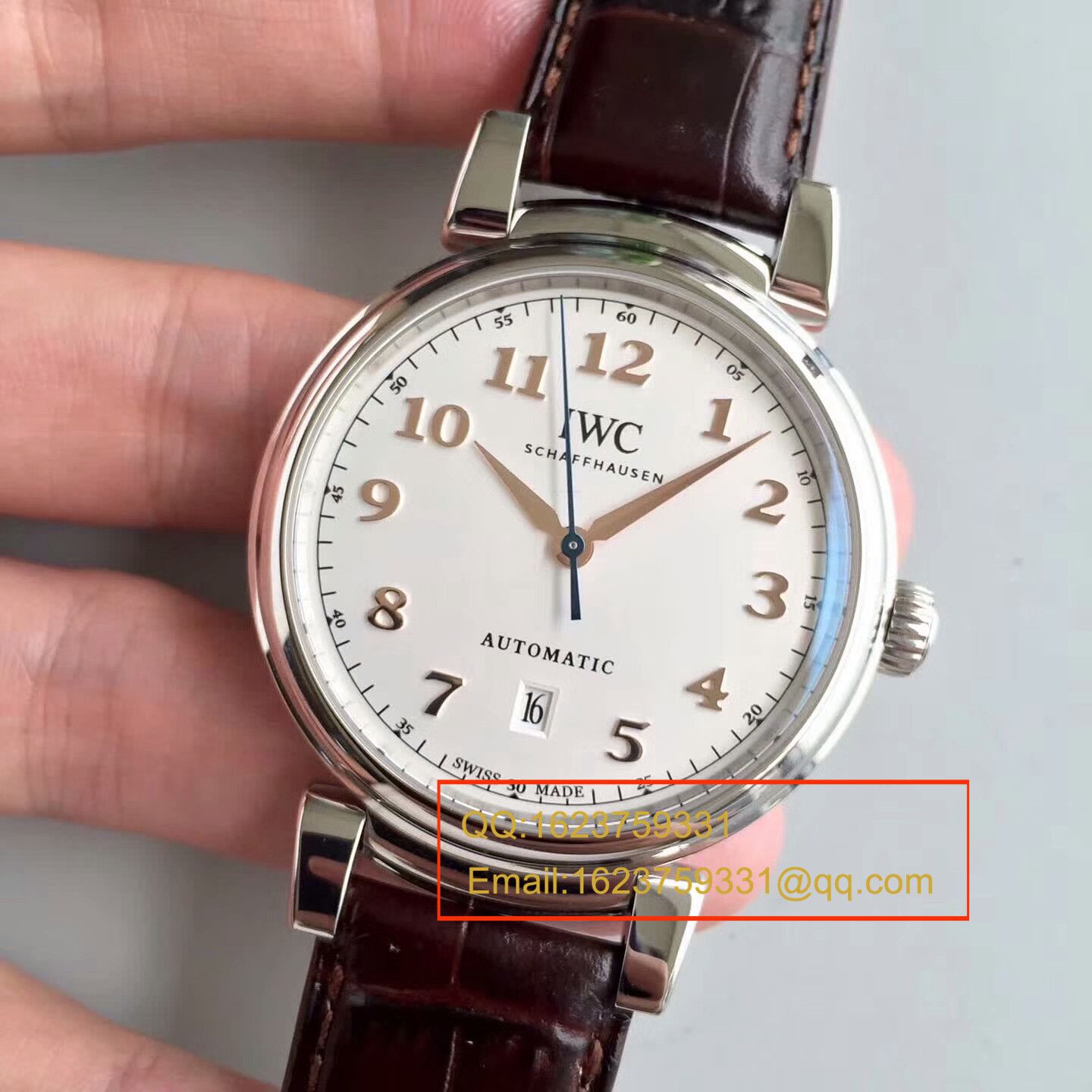 【MK Perfect  High quality  Replica Watches 】 IWC 达文西系列IW356601 《白面》IW356602《灰面》 wrist watches  / WGB0126