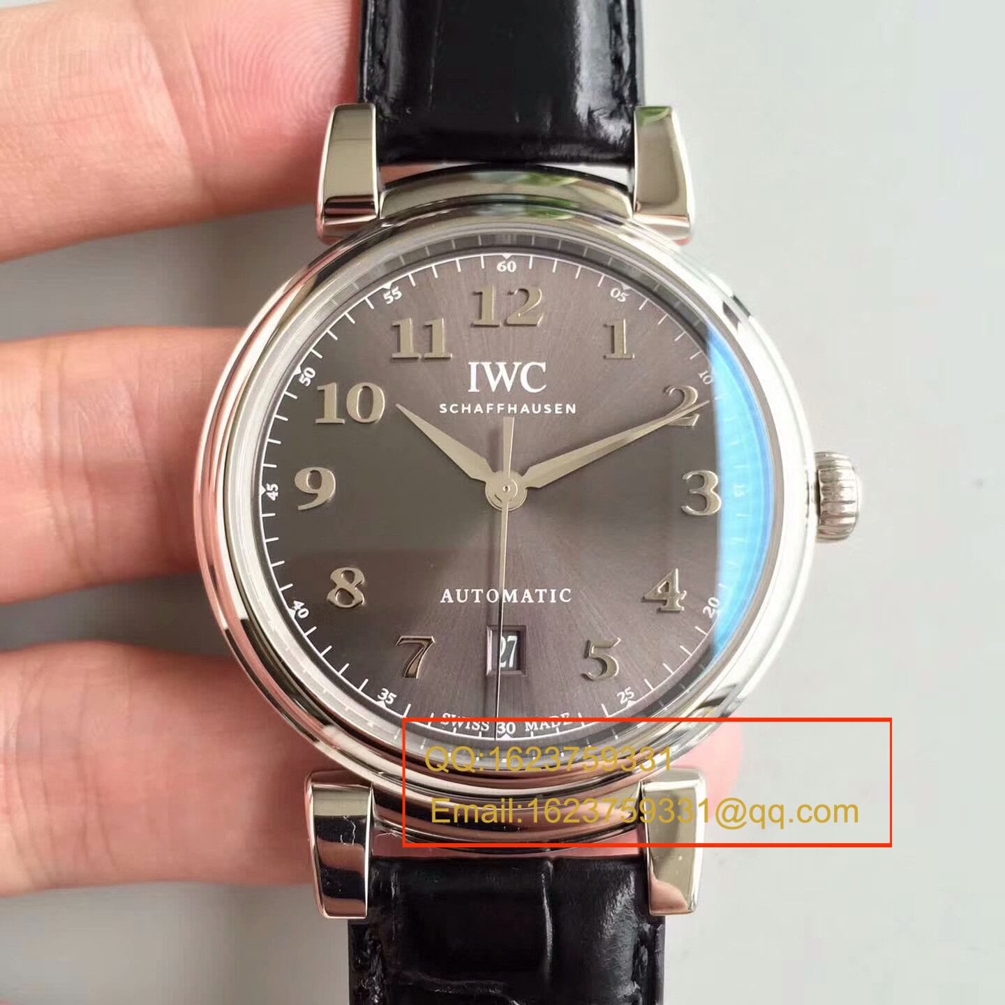 【MK Perfect  High quality  Replica Watches 】 IWC 达文西系列IW356601 《白面》IW356602《灰面》 wrist watches  / WGB0126
