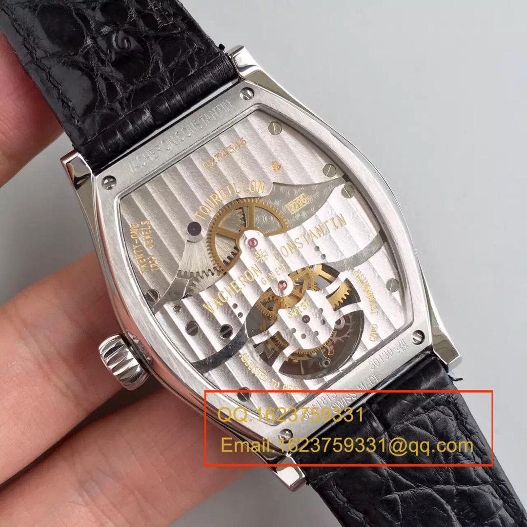 【TF Perfect  High quality  Replica Watches 】Vacheron Constantin    MALTE Tourbillon 系列30130/000P-9876 wrist watches  / JS145