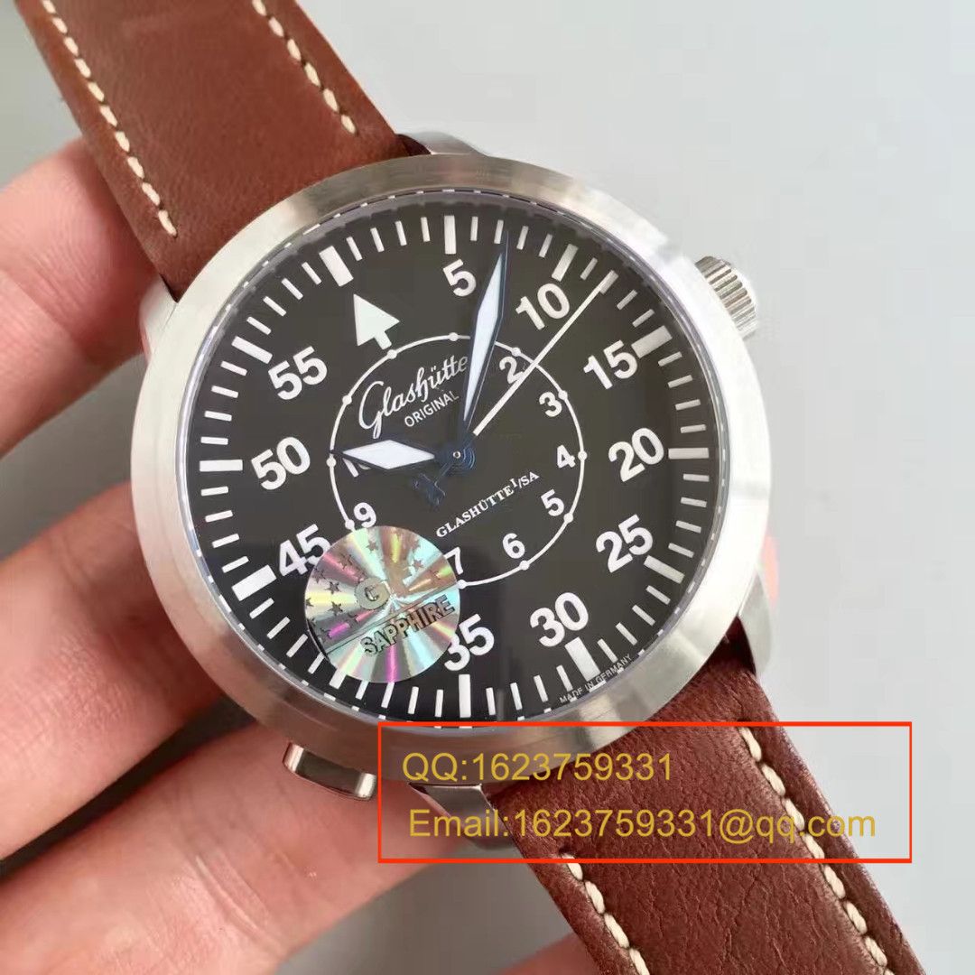 【GF1:1 High quality  Replica Watches 】glashuette original原创SENATOR NAVIGATOR系列39-34-17-17-04男表 / GLA036