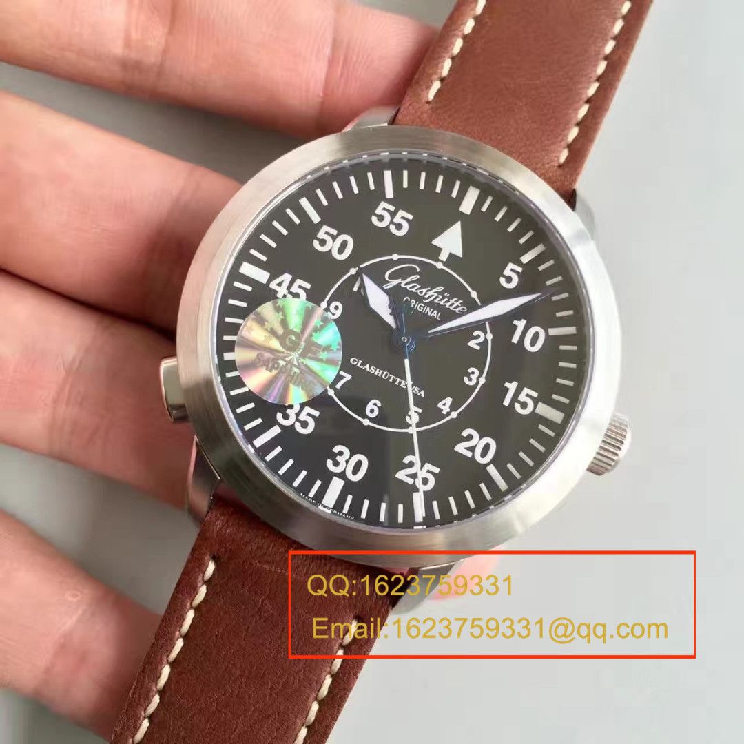 【GF1:1 High quality  Replica Watches 】glashuette original原创SENATOR NAVIGATOR系列39-34-17-17-04男表 / GLA036