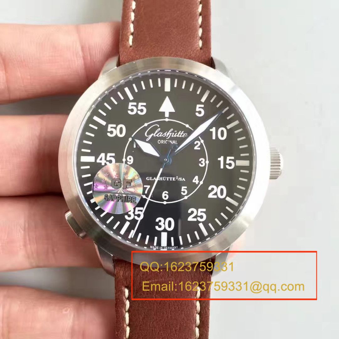 【GF1:1 High quality  Replica Watches 】glashuette original原创SENATOR NAVIGATOR系列39-34-17-17-04男表 / GLA036