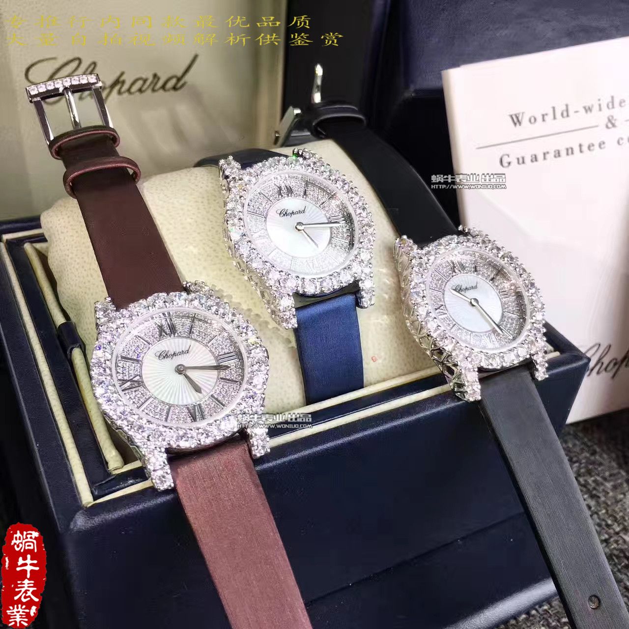 【 Chopard 钻石 Watches 139419高品质】 Chopard 钻石 Watches 系列139419-1001女士 wrist watches  / XB012