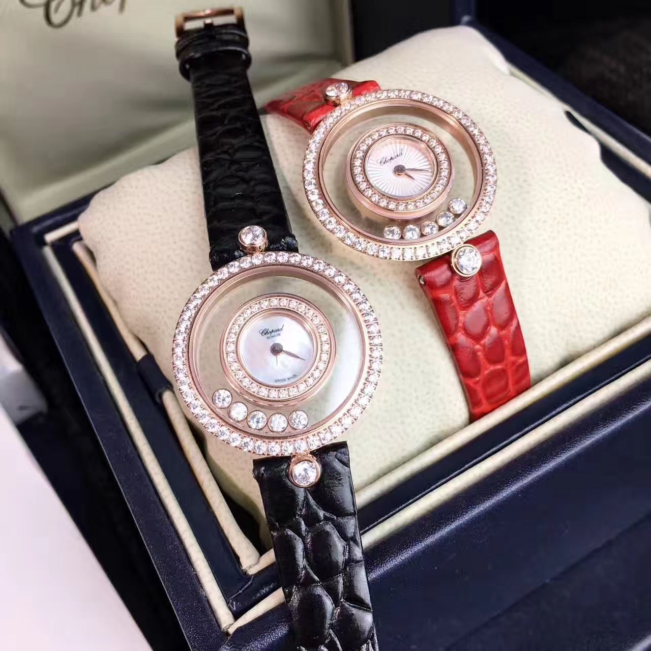 【 Chopard 钻石 Watches 139419高品质】 Chopard 钻石 Watches 系列139419-1001女士 wrist watches  / XB012