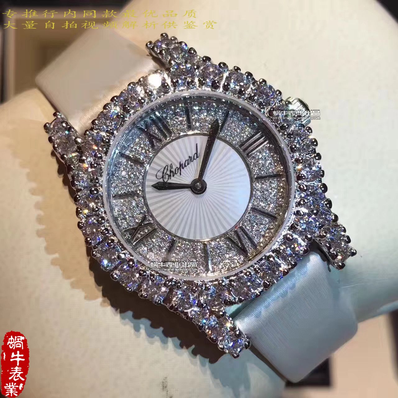 【 Chopard 钻石 Watches 139419高品质】 Chopard 钻石 Watches 系列139419-1001女士 wrist watches  / XB012