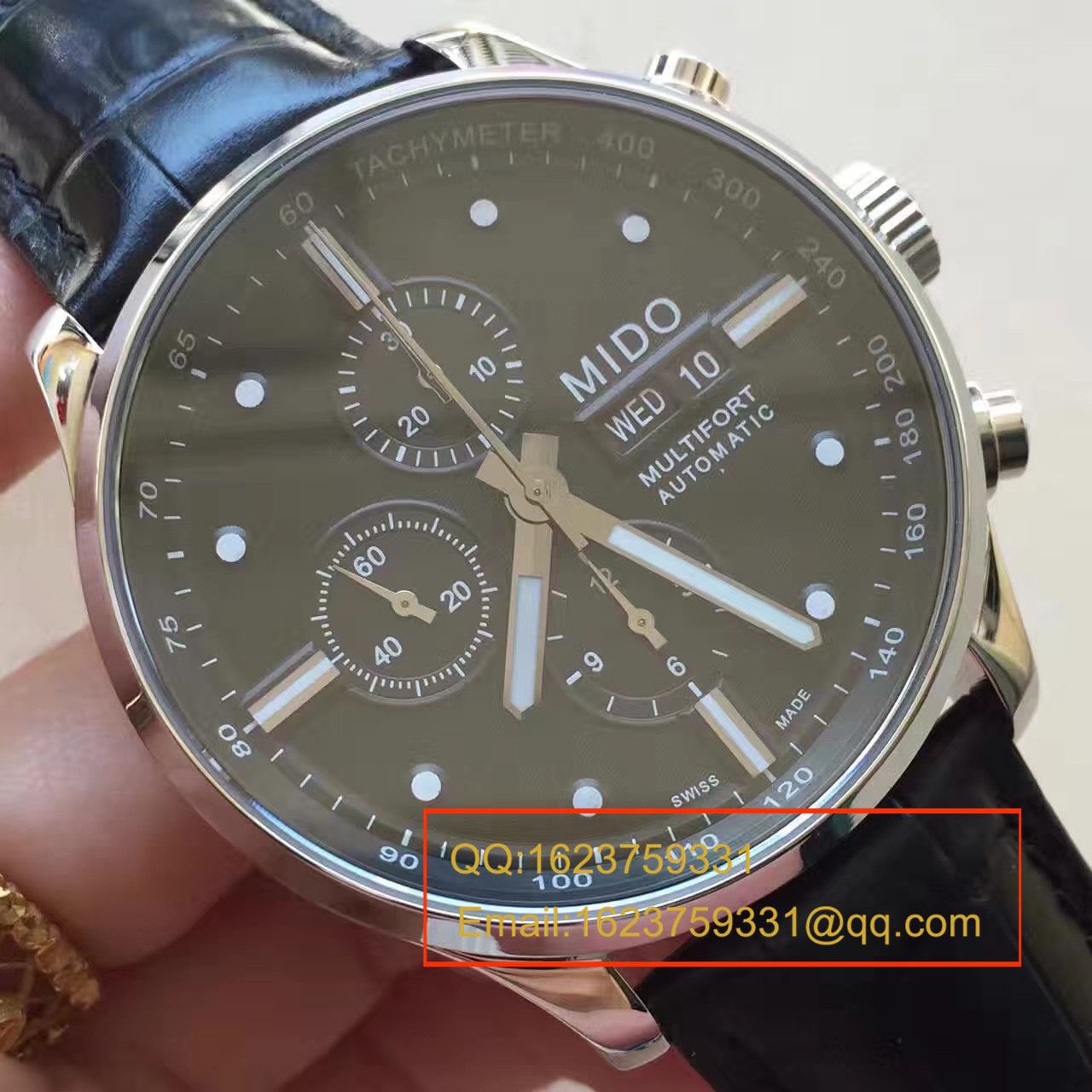 【台湾 Factory 1:1 High quality  Replica Watches 】美度舵手系列M005.614.16.061.00 wrist watches  / M14