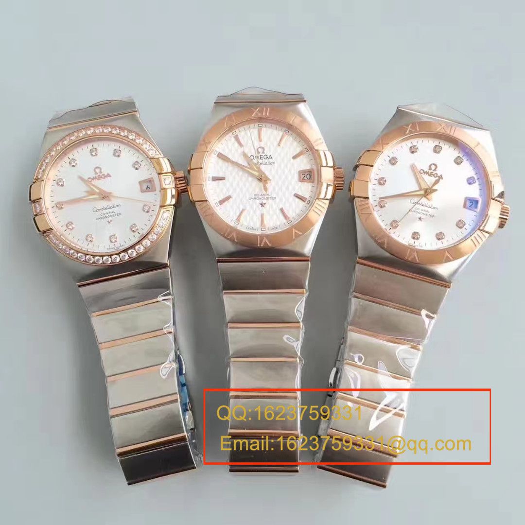 【SSS Perfect  Copy  Watches 】OMEGA双鹰 Constellation 系列123.20.38.21.58.001 wrist watches  / M263