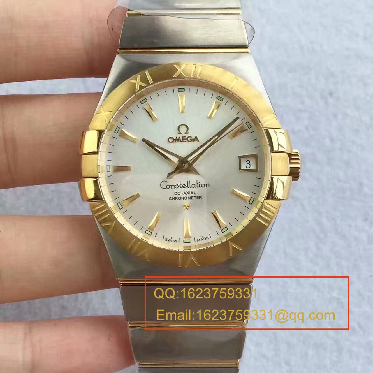 【SSS Perfect  High quality  Replica Watches 】OMEGA Constellation 系列123.20.38.21.01.001 wrist watches 《多色可选》 / M261