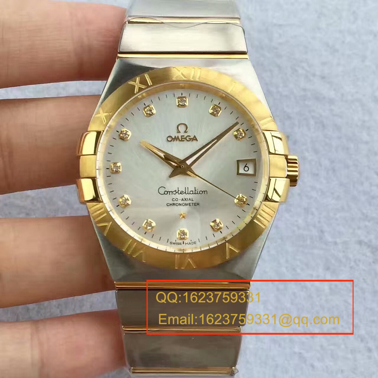 【SSS Perfect  High quality  Replica Watches 】OMEGA Constellation 系列123.20.38.21.01.001 wrist watches 《多色可选》 / M261
