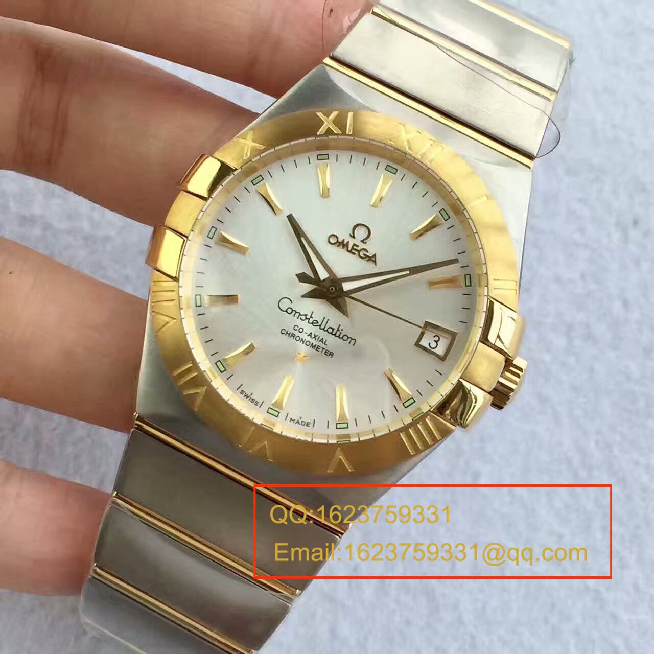 【SSS Perfect  High quality  Replica Watches 】OMEGA Constellation 系列123.20.38.21.01.001 wrist watches 《多色可选》 / M261