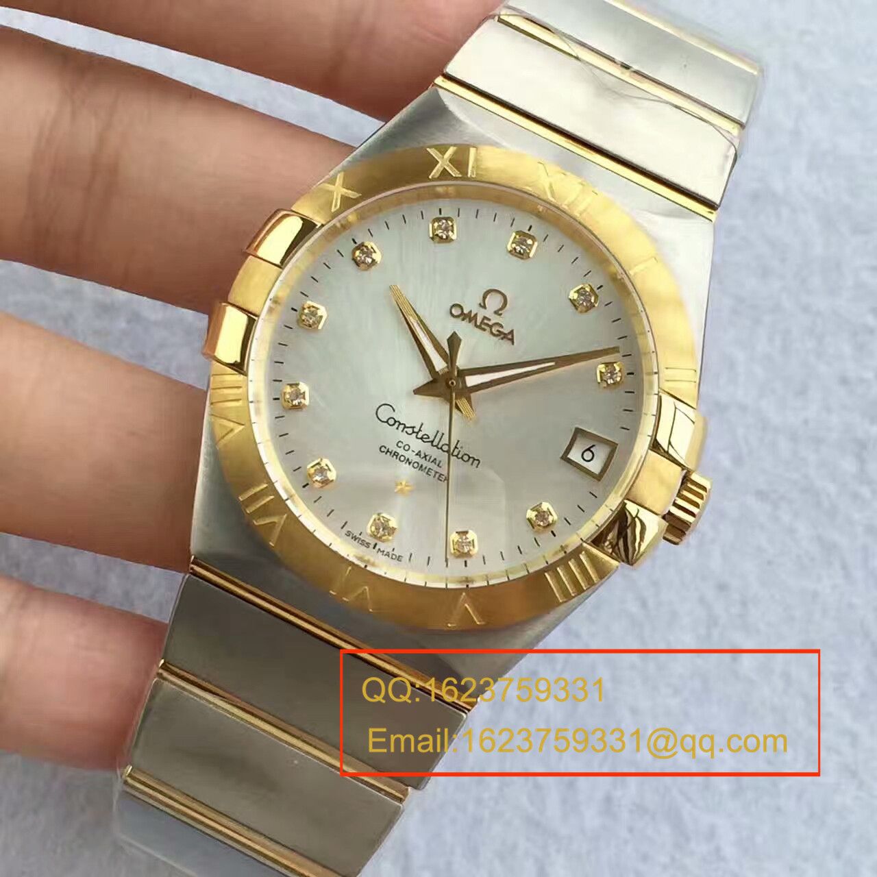 【SSS Perfect  High quality  Replica Watches 】OMEGA Constellation 系列123.20.38.21.01.001 wrist watches 《多色可选》 / M261