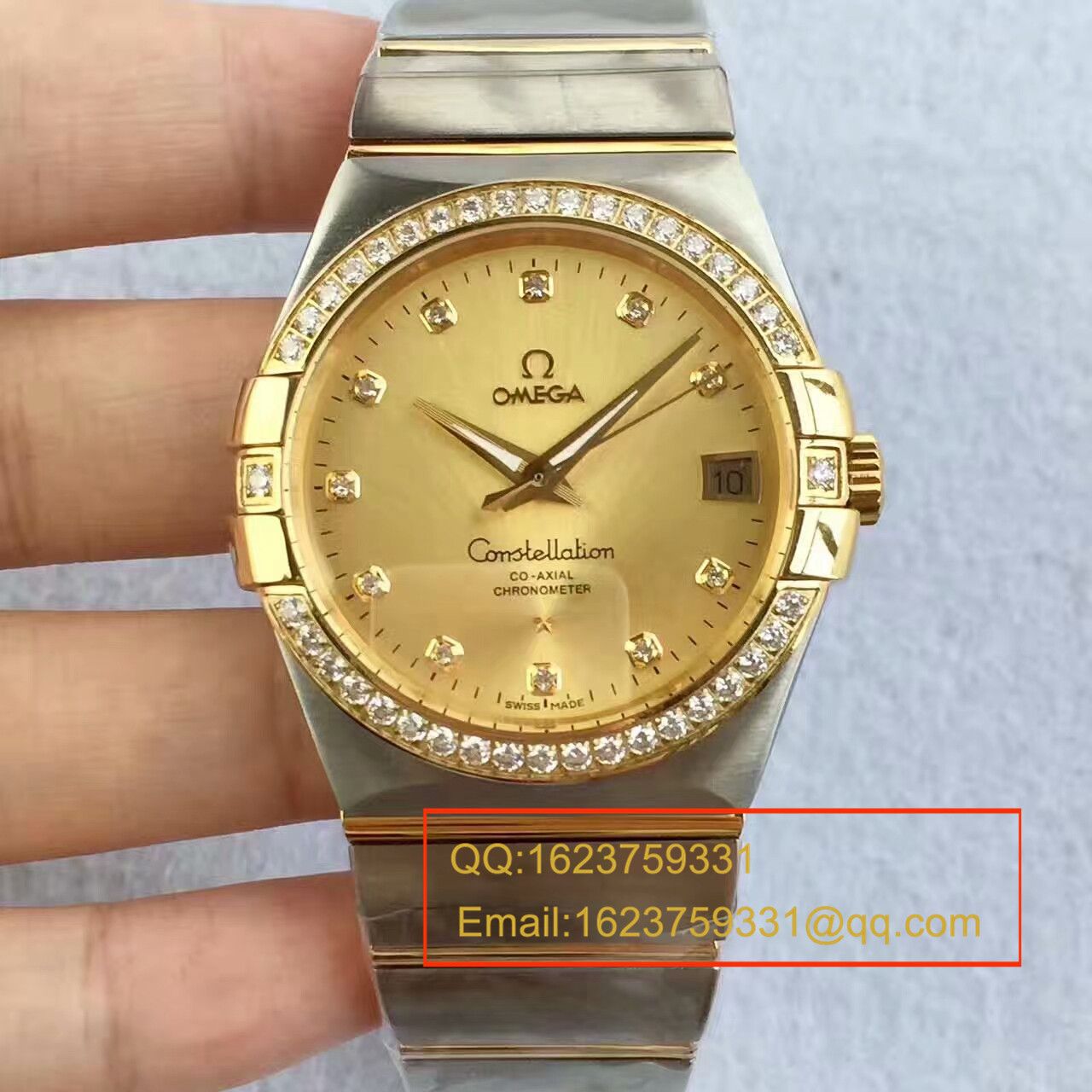 【SSS Perfect  High quality  Replica Watches 】OMEGA Constellation 系列123.20.38.21.01.001 wrist watches 《多色可选》 / M261