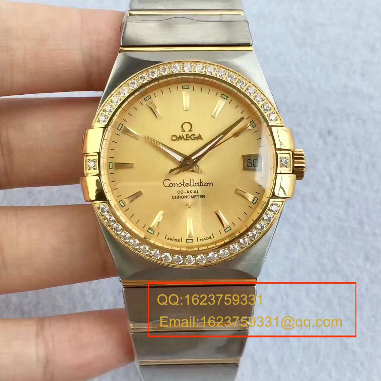 【SSS Perfect  High quality  Replica Watches 】OMEGA Constellation 系列123.20.38.21.01.001 wrist watches 《多色可选》 / M261
