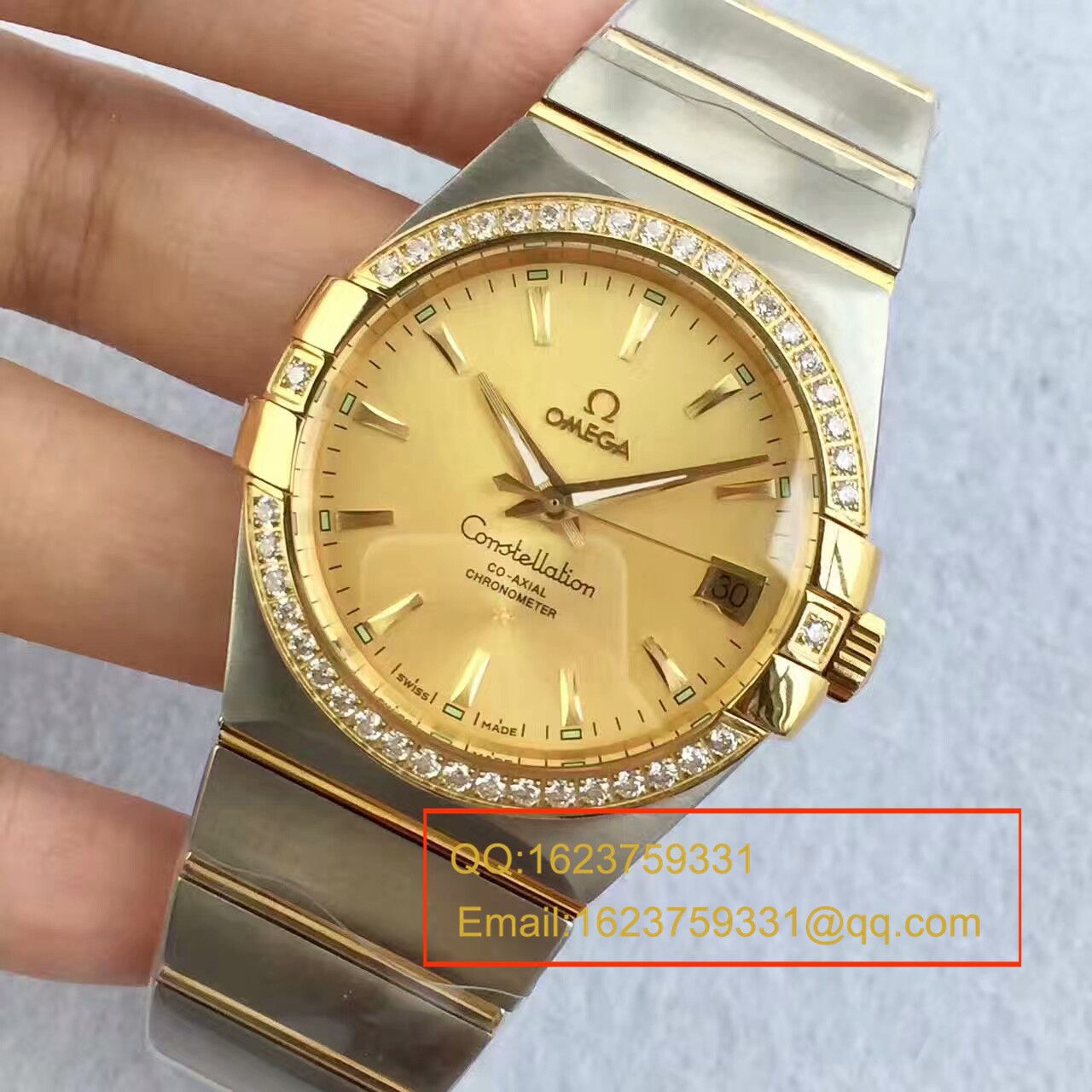 【SSS Perfect  High quality  Replica Watches 】OMEGA Constellation 系列123.20.38.21.01.001 wrist watches 《多色可选》 / M261