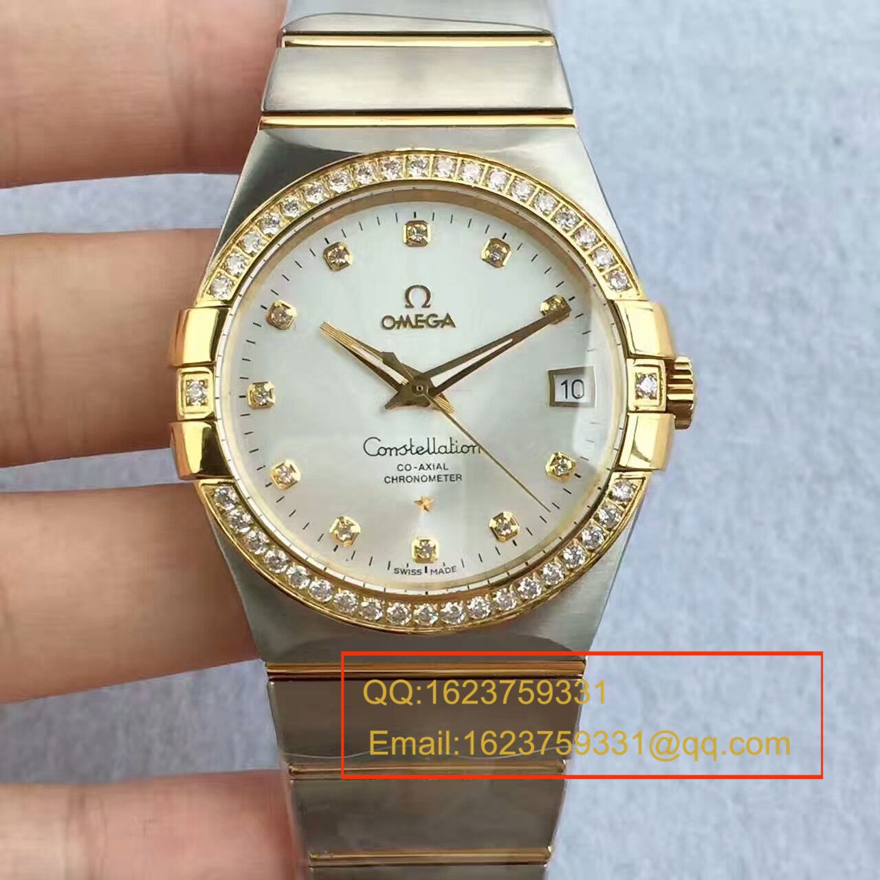 【SSS Perfect  High quality  Replica Watches 】OMEGA Constellation 系列123.20.38.21.01.001 wrist watches 《多色可选》 / M261