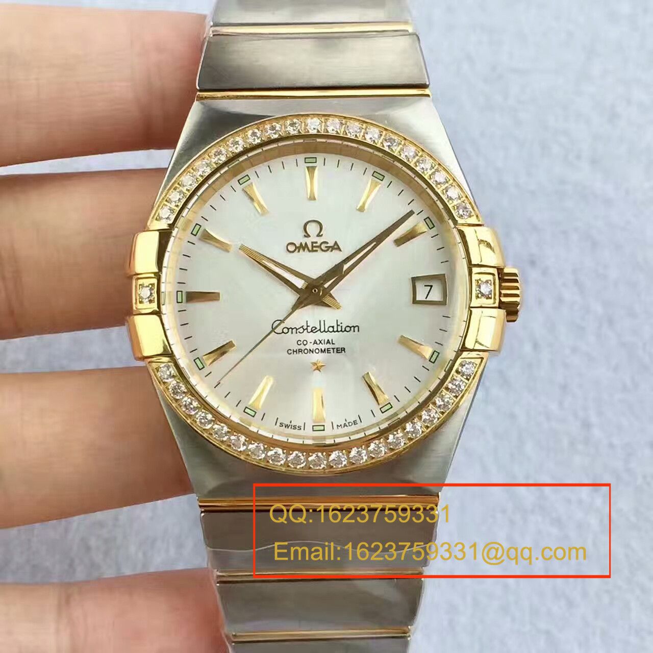 【SSS Perfect  High quality  Replica Watches 】OMEGA Constellation 系列123.20.38.21.01.001 wrist watches 《多色可选》 / M261