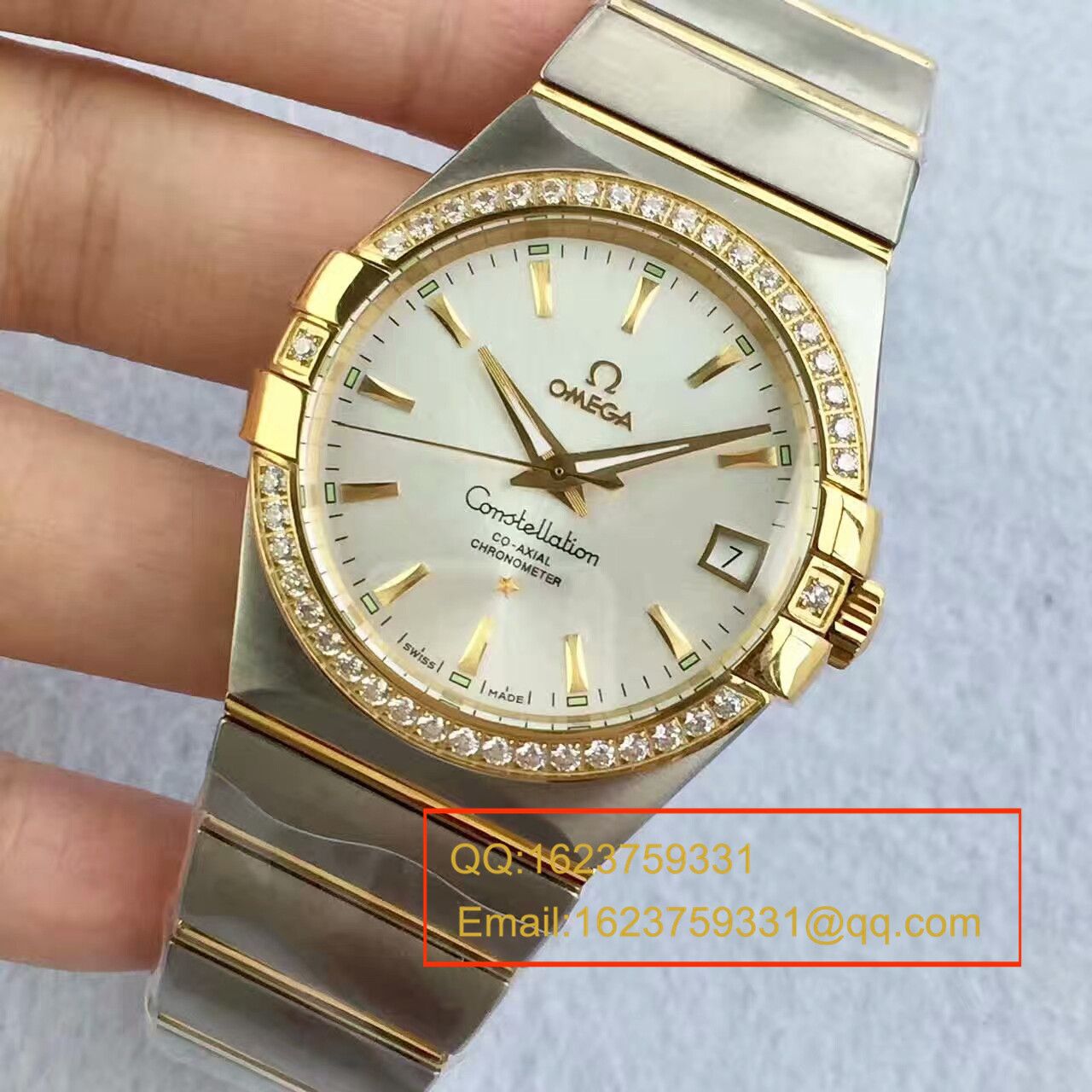 【SSS Perfect  High quality  Replica Watches 】OMEGA Constellation 系列123.20.38.21.01.001 wrist watches 《多色可选》 / M261