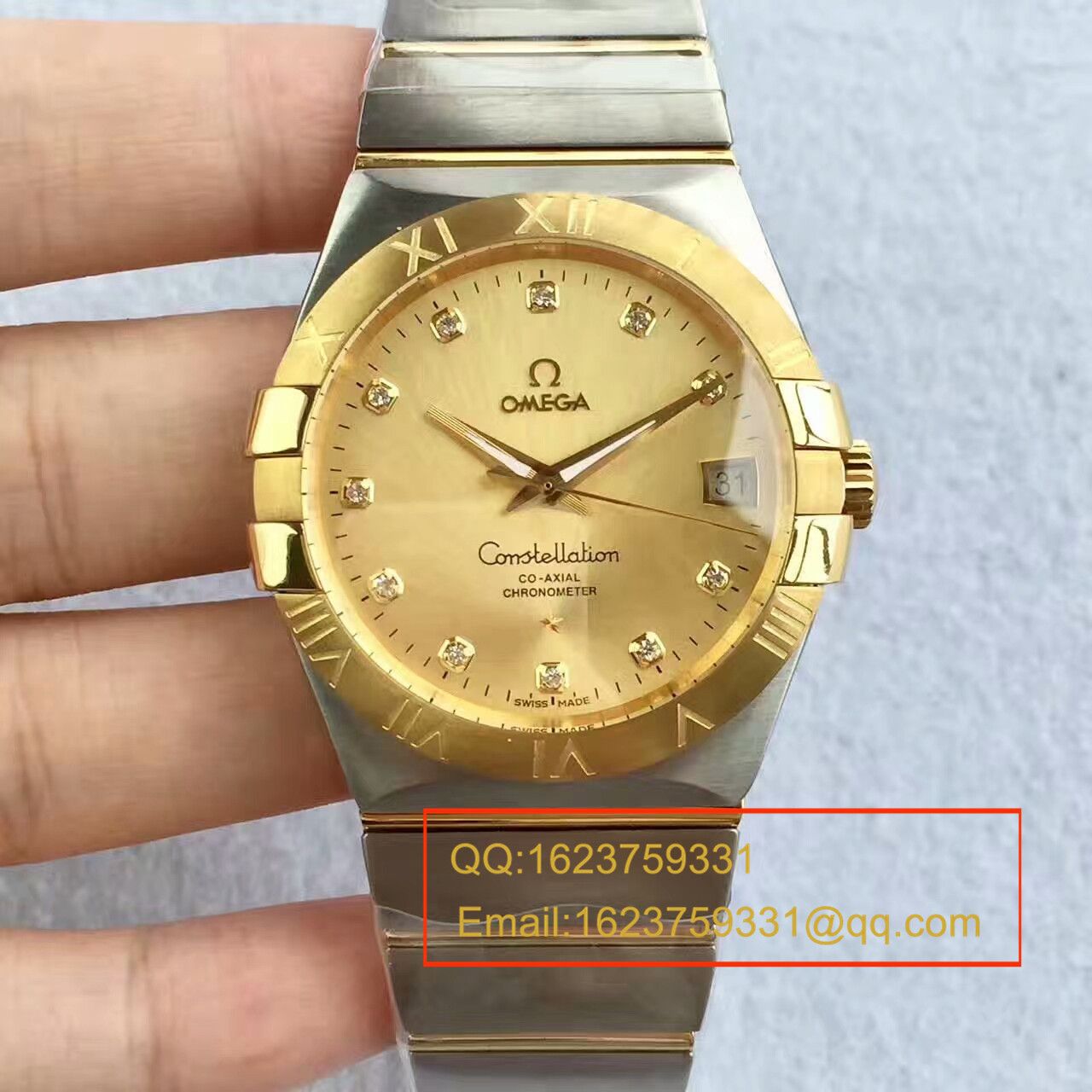 【SSS Perfect  High quality  Replica Watches 】OMEGA Constellation 系列123.20.38.21.01.001 wrist watches 《多色可选》 / M261