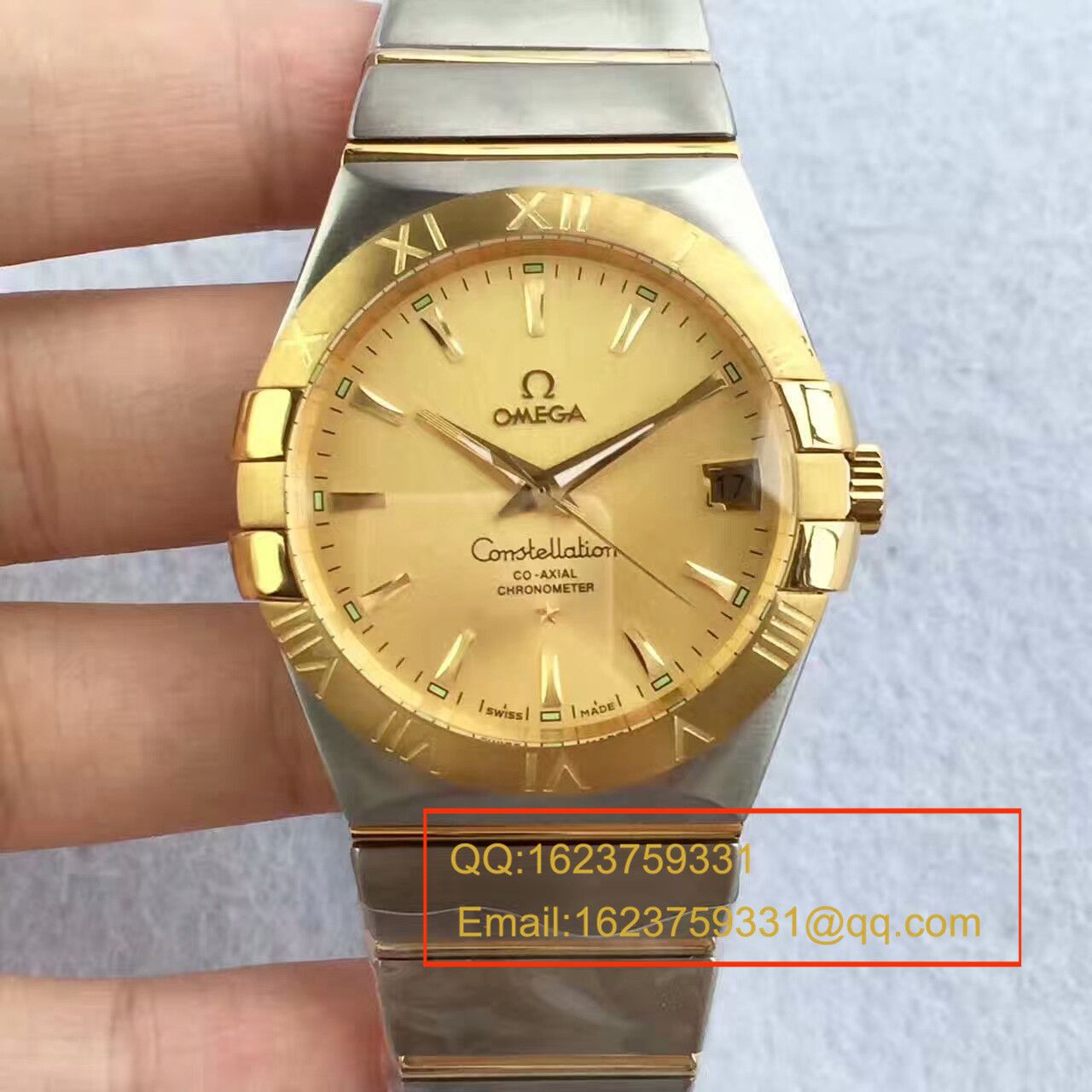 【SSS Perfect  High quality  Replica Watches 】OMEGA Constellation 系列123.20.38.21.01.001 wrist watches 《多色可选》 / M261