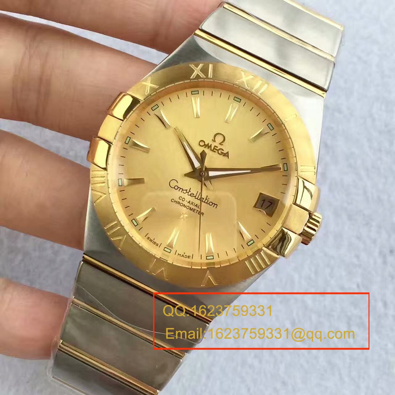 【SSS Perfect  High quality  Replica Watches 】OMEGA Constellation 系列123.20.38.21.01.001 wrist watches 《多色可选》 / M261