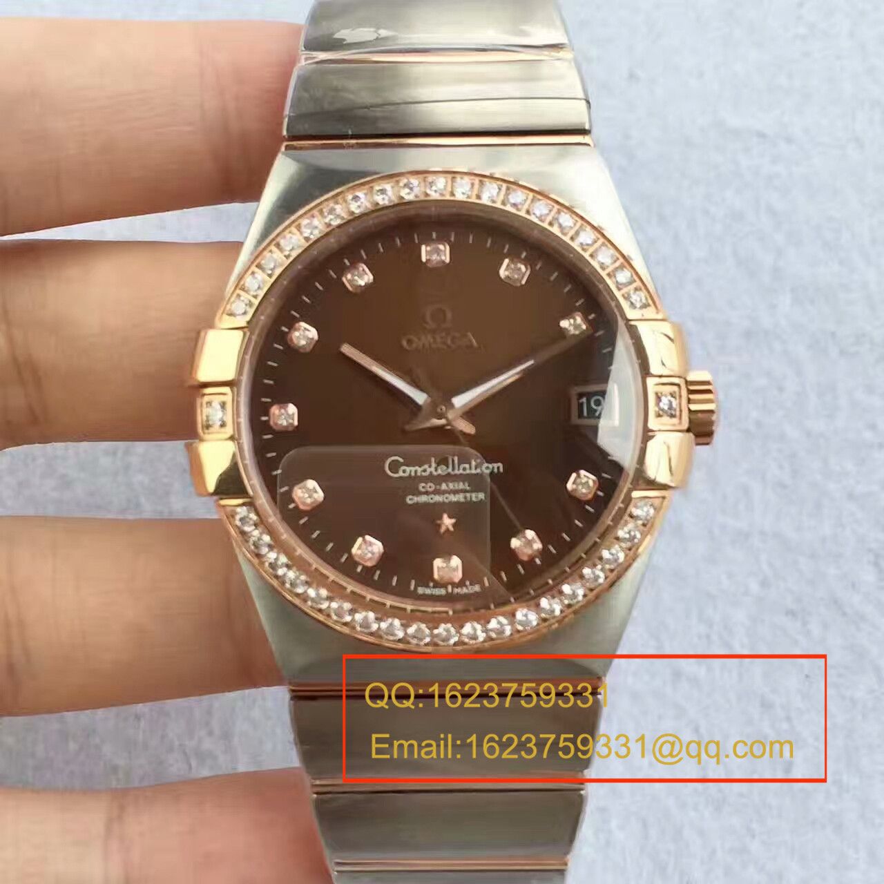 【SSS Perfect  High quality  Replica Watches 】OMEGA Constellation 系列123.20.38.21.01.001 wrist watches 《多色可选》 / M261