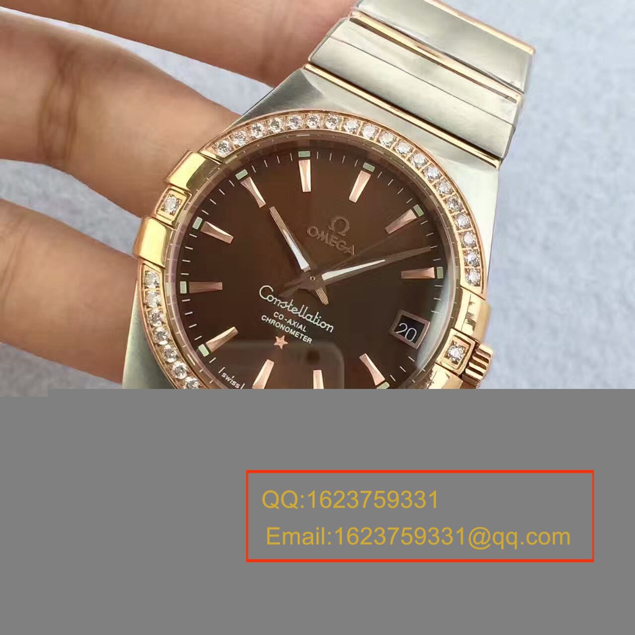【SSS Perfect  High quality  Replica Watches 】OMEGA Constellation 系列123.20.38.21.01.001 wrist watches 《多色可选》 / M261