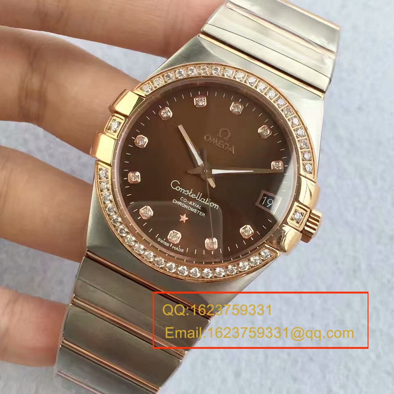 【SSS Perfect  High quality  Replica Watches 】OMEGA Constellation 系列123.20.38.21.01.001 wrist watches 《多色可选》 / M261