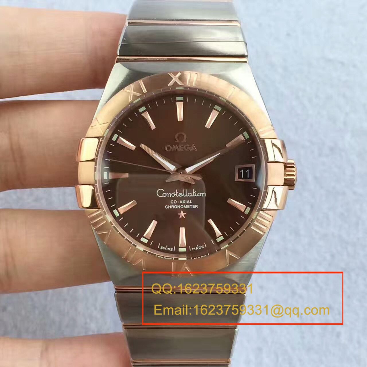 【SSS Perfect  High quality  Replica Watches 】OMEGA Constellation 系列123.20.38.21.01.001 wrist watches 《多色可选》 / M261