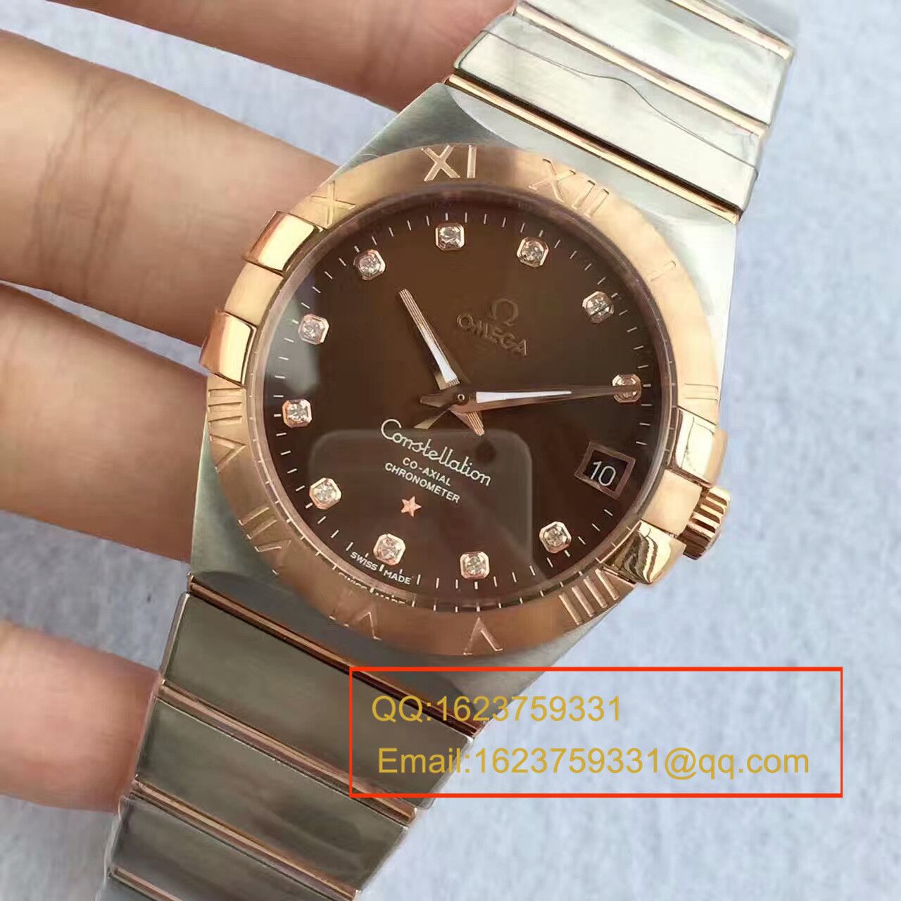 【SSS Perfect  High quality  Replica Watches 】OMEGA Constellation 系列123.20.38.21.01.001 wrist watches 《多色可选》 / M261