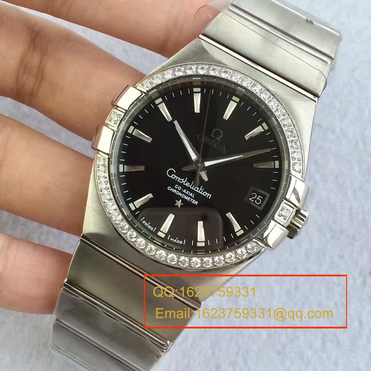 【SSS Perfect  High quality  Replica Watches 】OMEGA Constellation 系列123.20.38.21.01.001 wrist watches 《多色可选》 / M261