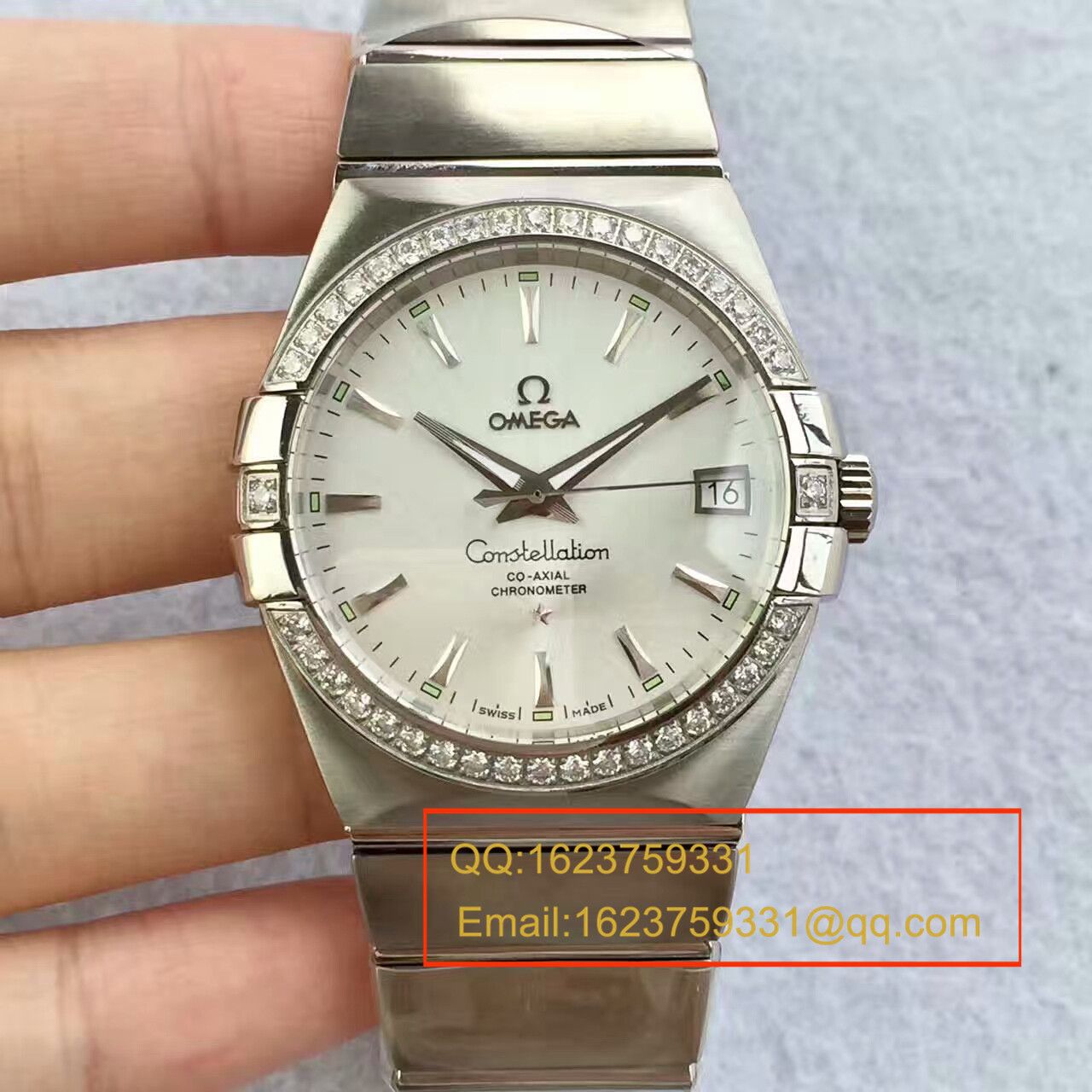 【SSS Perfect  High quality  Replica Watches 】OMEGA Constellation 系列123.20.38.21.01.001 wrist watches 《多色可选》 / M261