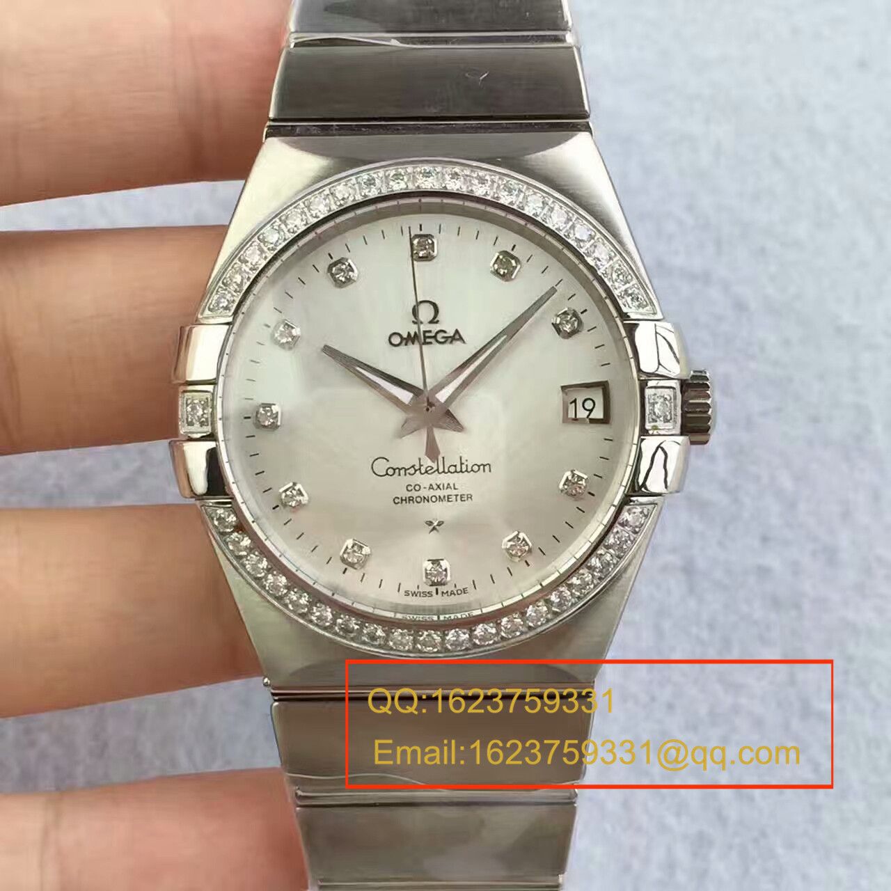 【SSS Perfect  High quality  Replica Watches 】OMEGA Constellation 系列123.20.38.21.01.001 wrist watches 《多色可选》 / M261