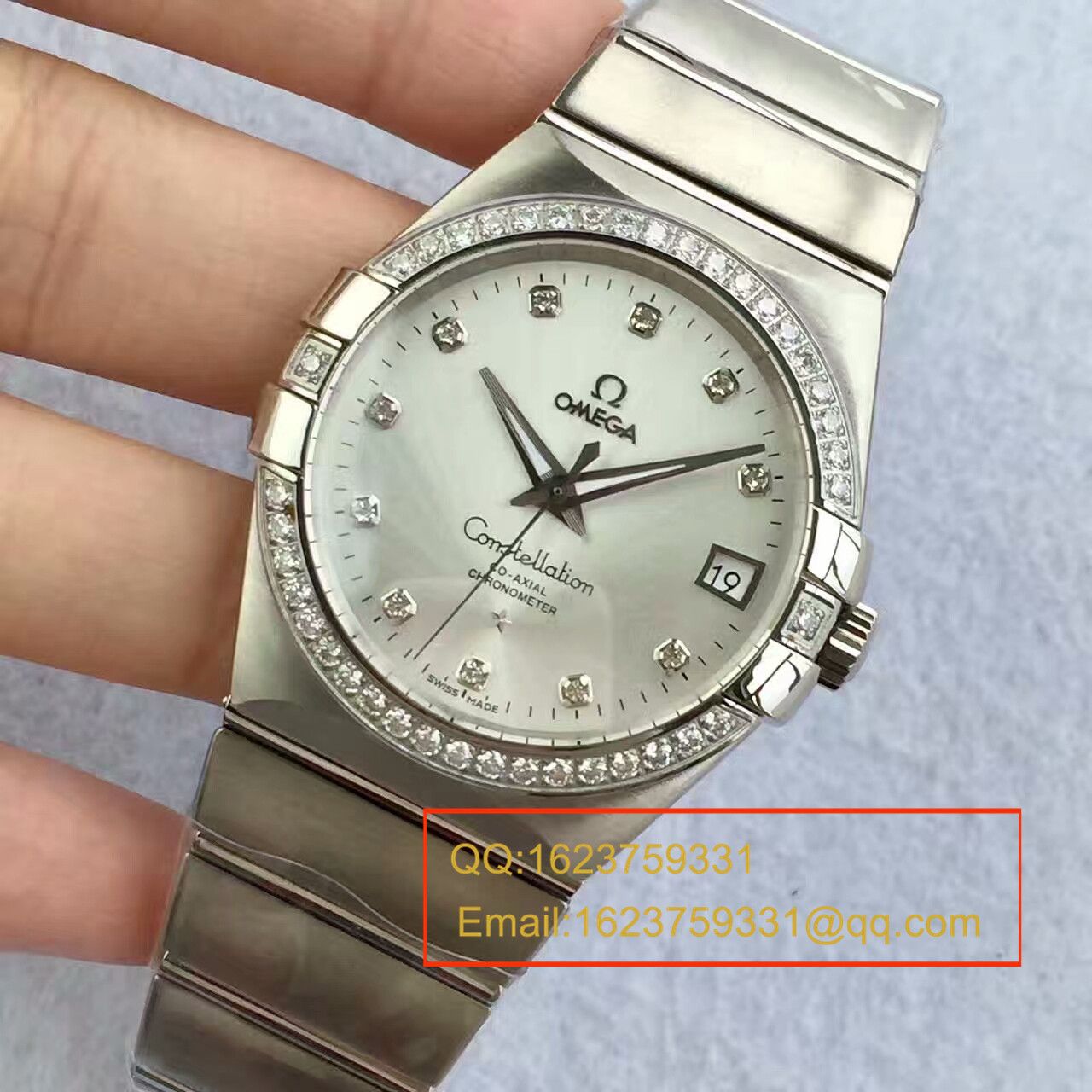 【SSS Perfect  High quality  Replica Watches 】OMEGA Constellation 系列123.20.38.21.01.001 wrist watches 《多色可选》 / M261