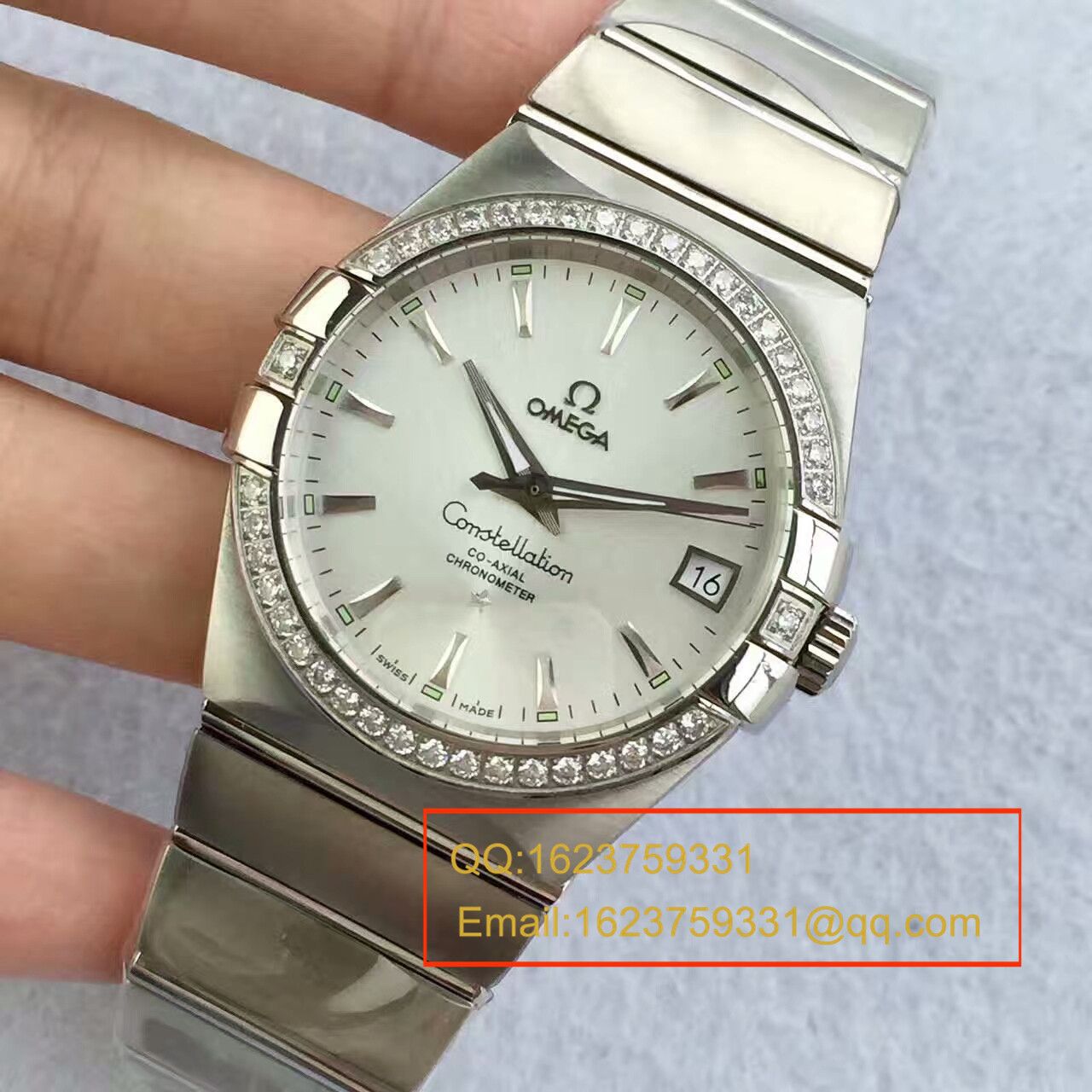 【SSS Perfect  High quality  Replica Watches 】OMEGA Constellation 系列123.20.38.21.01.001 wrist watches 《多色可选》 / M261