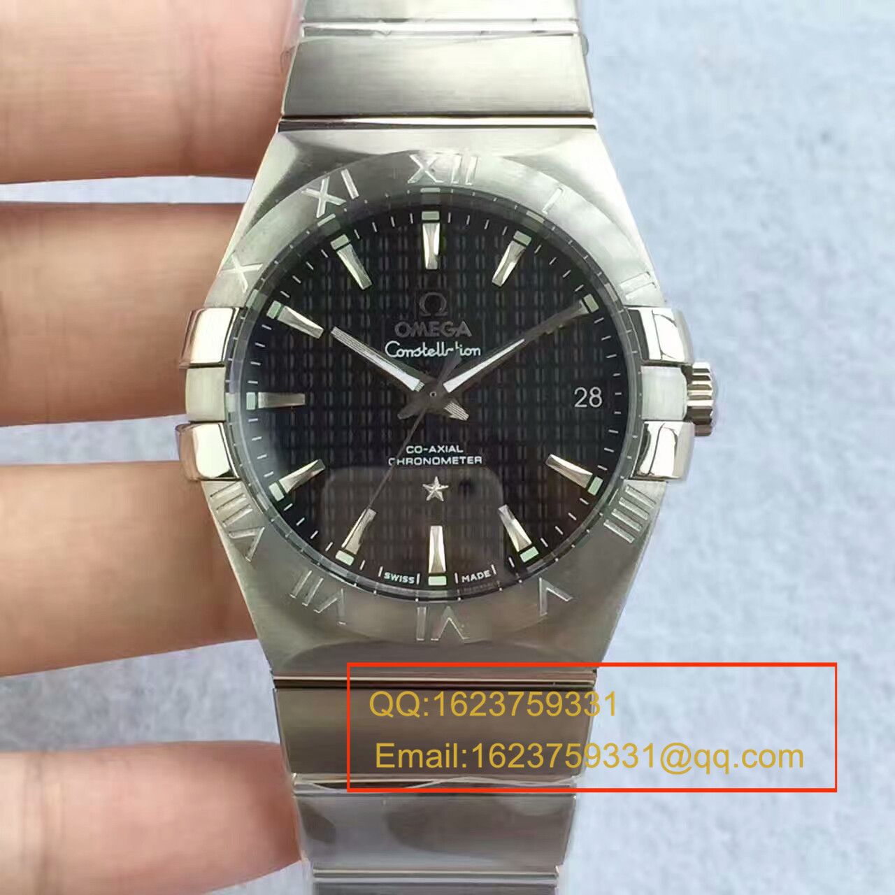 【SSS Perfect  High quality  Replica Watches 】OMEGA Constellation 系列123.20.38.21.01.001 wrist watches 《多色可选》 / M261