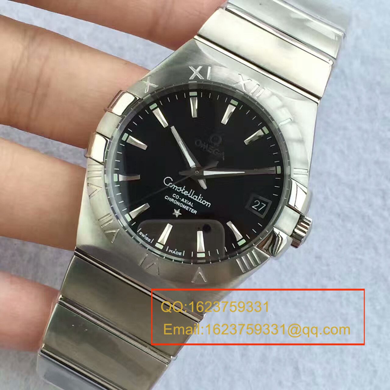 【SSS Perfect  High quality  Replica Watches 】OMEGA Constellation 系列123.20.38.21.01.001 wrist watches 《多色可选》 / M261