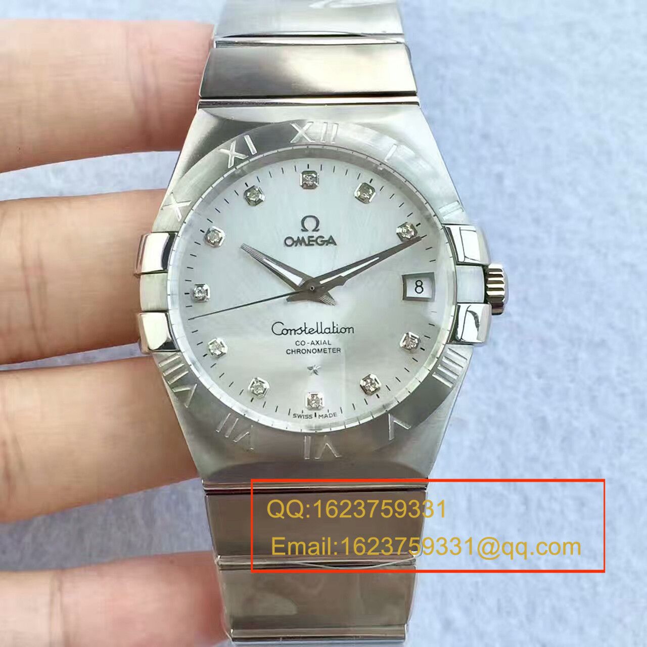 【SSS Perfect  High quality  Replica Watches 】OMEGA Constellation 系列123.20.38.21.01.001 wrist watches 《多色可选》 / M261