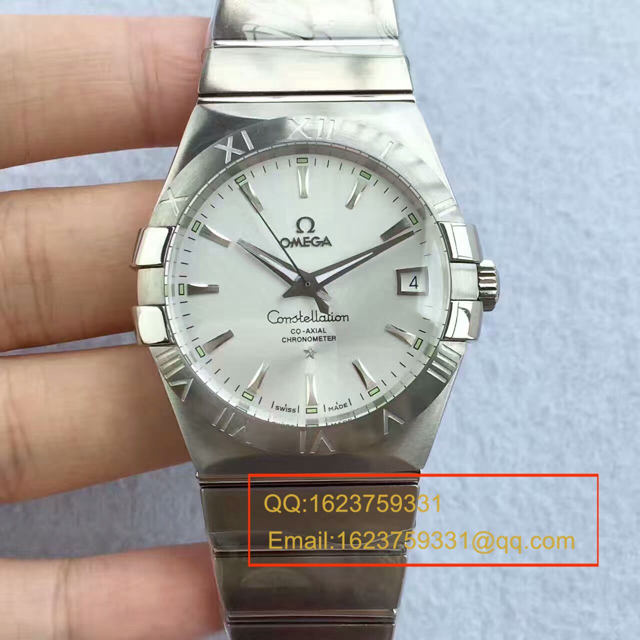 【SSS Perfect  High quality  Replica Watches 】OMEGA Constellation 系列123.20.38.21.01.001 wrist watches 《多色可选》 / M261