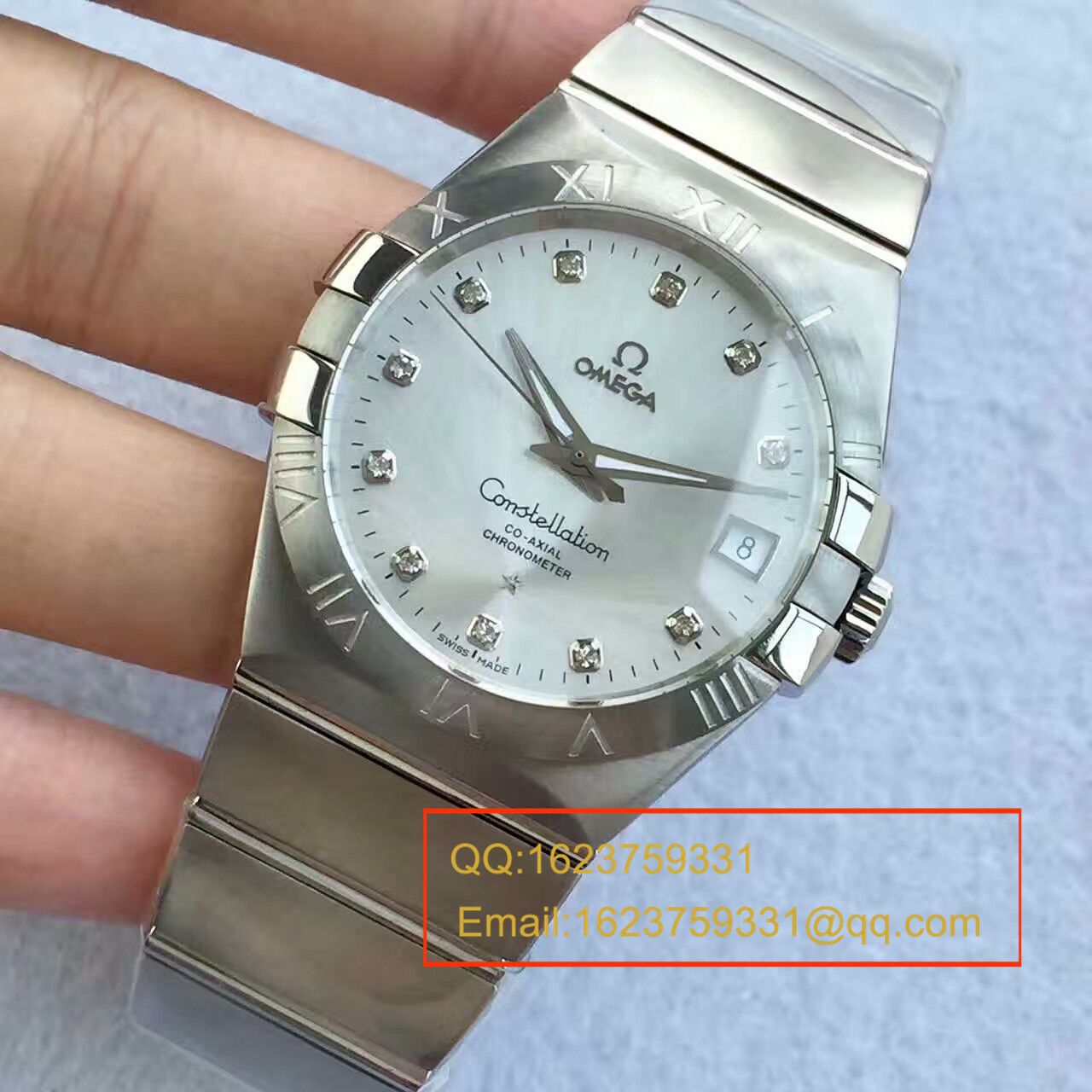 【SSS Perfect  High quality  Replica Watches 】OMEGA Constellation 系列123.20.38.21.01.001 wrist watches 《多色可选》 / M261