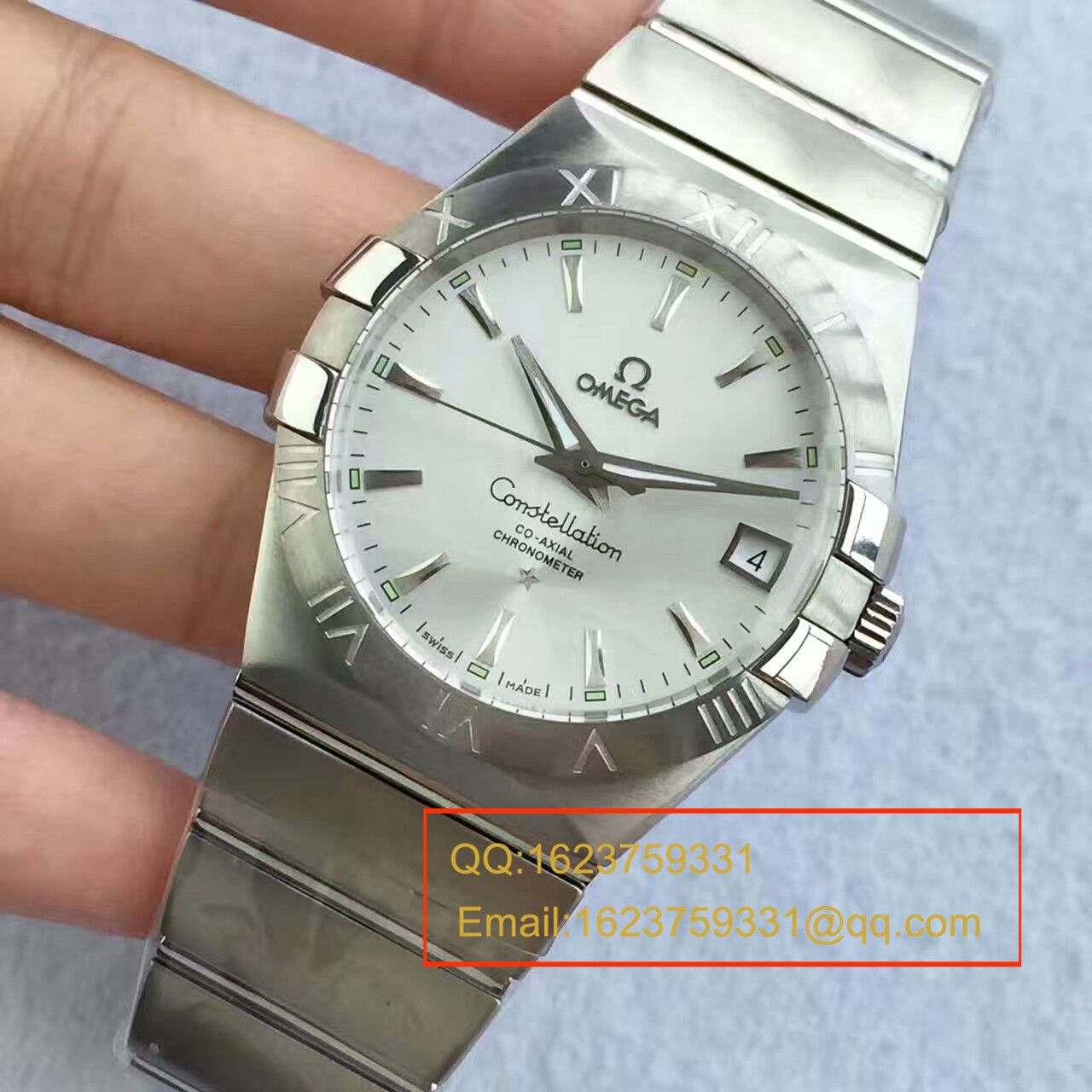 【SSS Perfect  High quality  Replica Watches 】OMEGA Constellation 系列123.20.38.21.01.001 wrist watches 《多色可选》 / M261