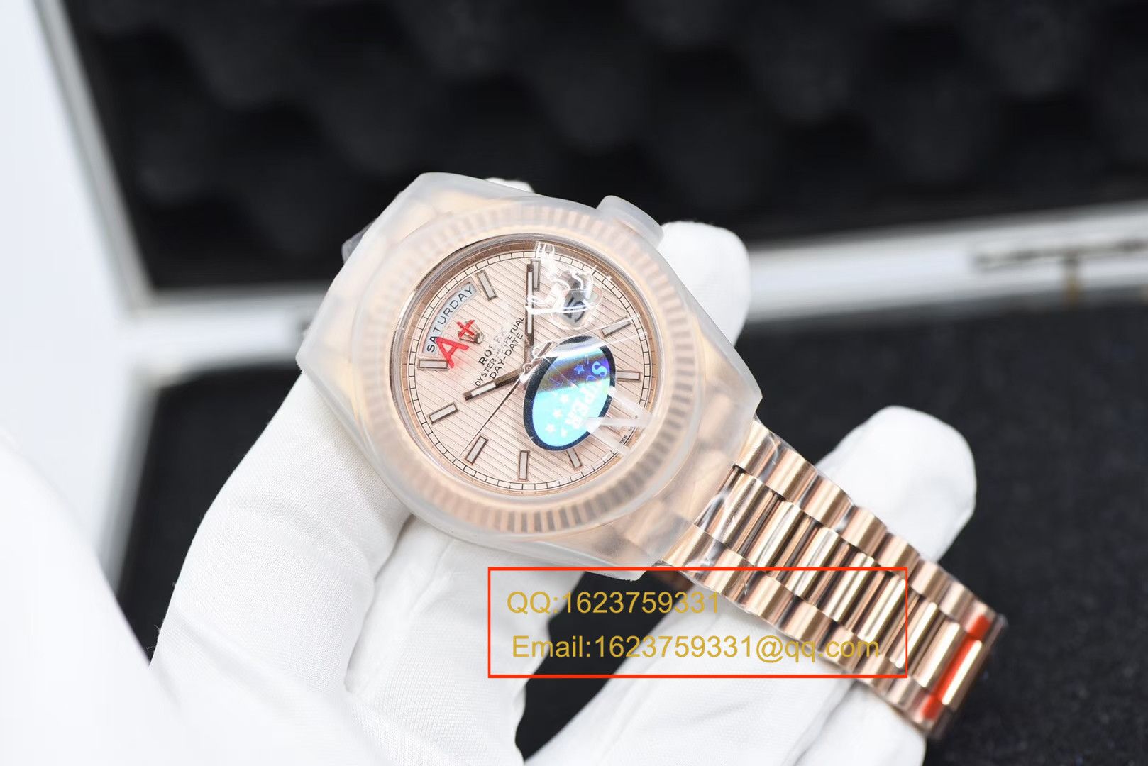 【 Video analysis N Perfect  High quality  Replica Watches 】 Rolex  Day-Date 型Day Date系列228235-83415 wrist watches  / RBE188