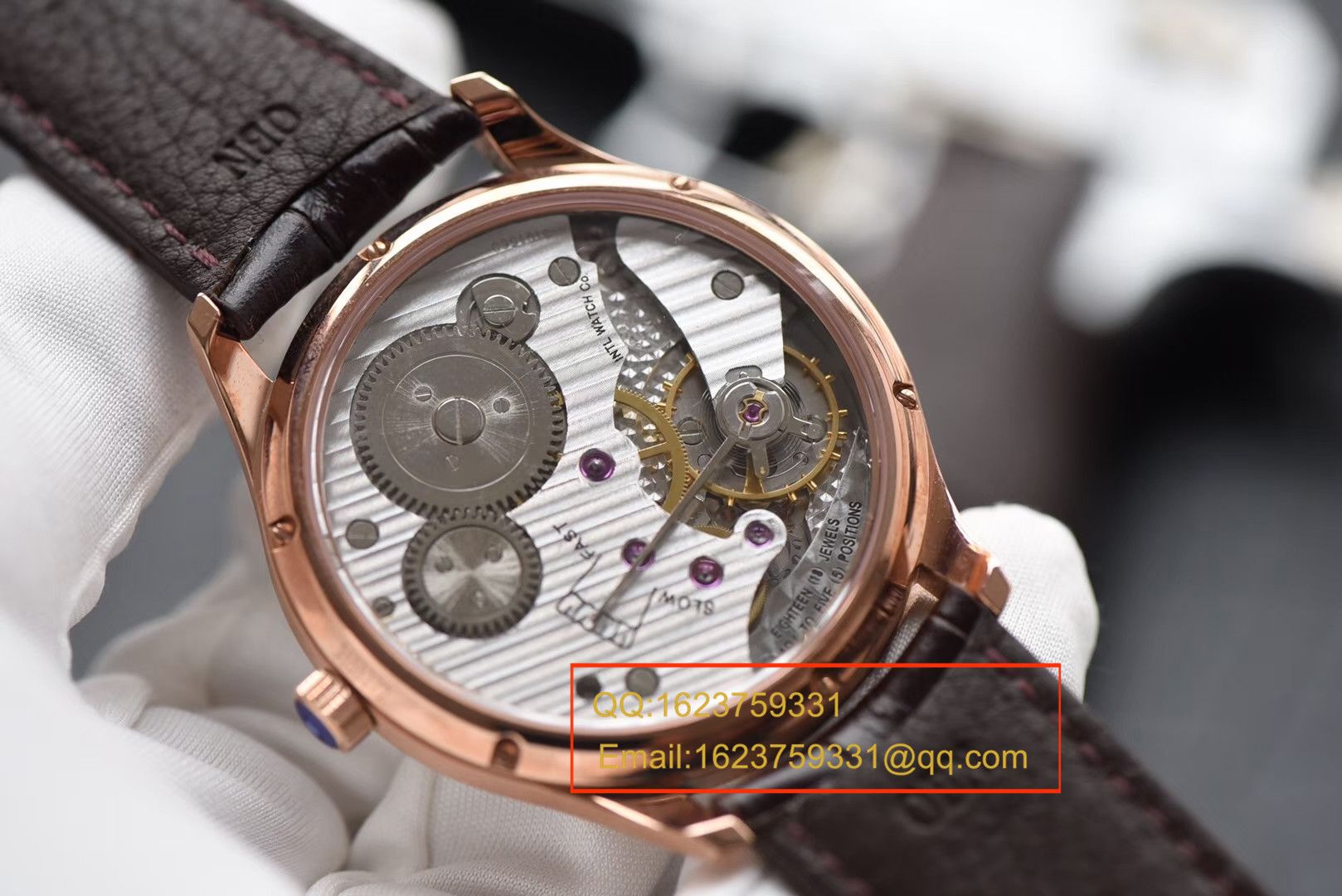 【ZF Perfect  High quality  Replica Watches 】 IWC 葡萄牙MINUTE REPEATER三问 wrist watches 系列 IW544907琼斯之剑 / WG311